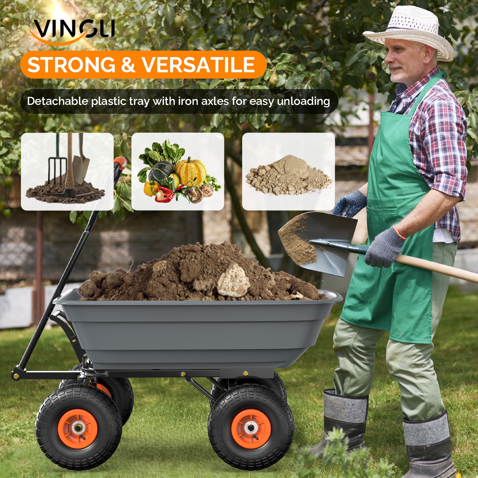 VINGLI LS-G54000148 Yard-Carts - View #3
