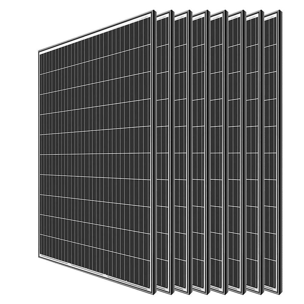 Renogy 8-Module 65.6-in x 39.4-in 2560-Watt Solar Panel in the