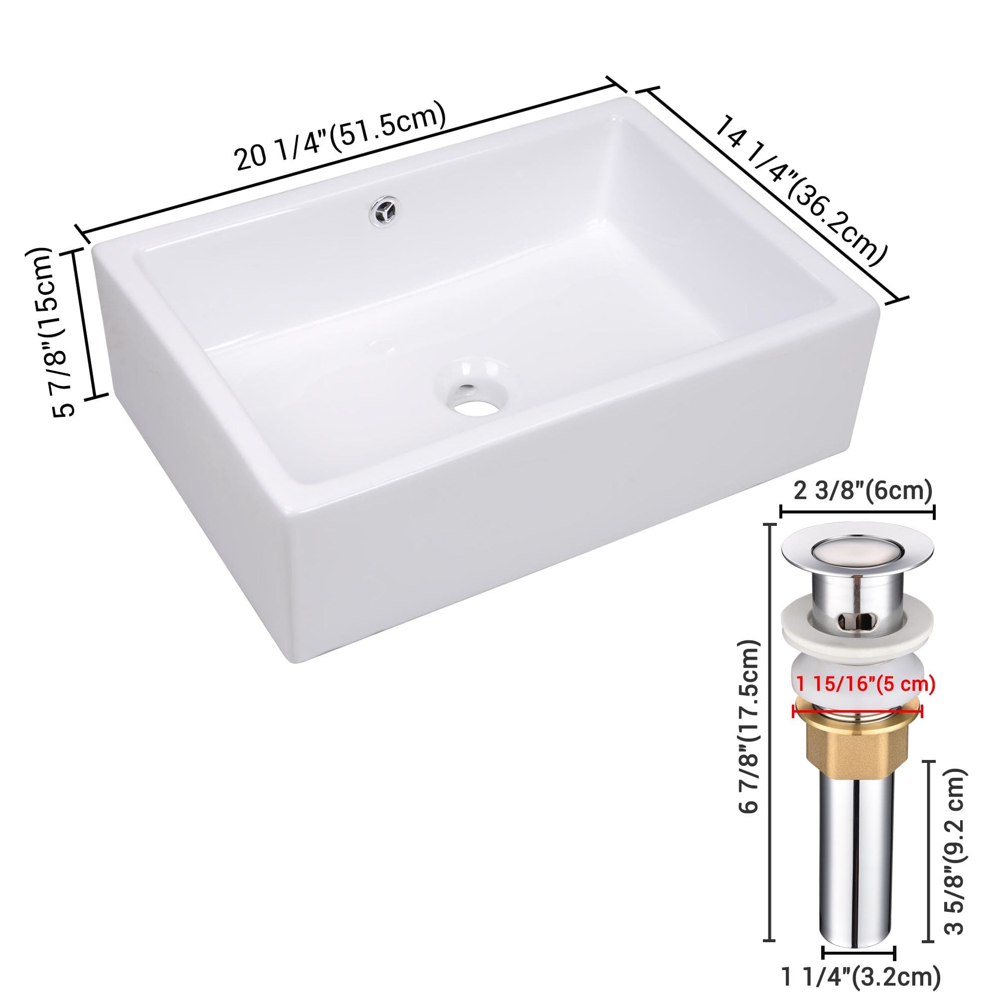 Yescom 80PSK017-515OV-07-LO Bath-Sink - View #5
