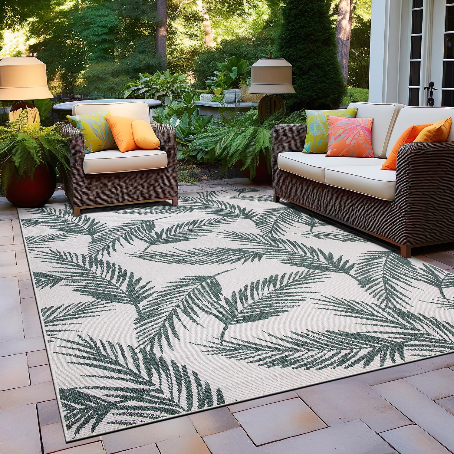 World Rug Gallery 4025GREEN5X7 rugs - View #8