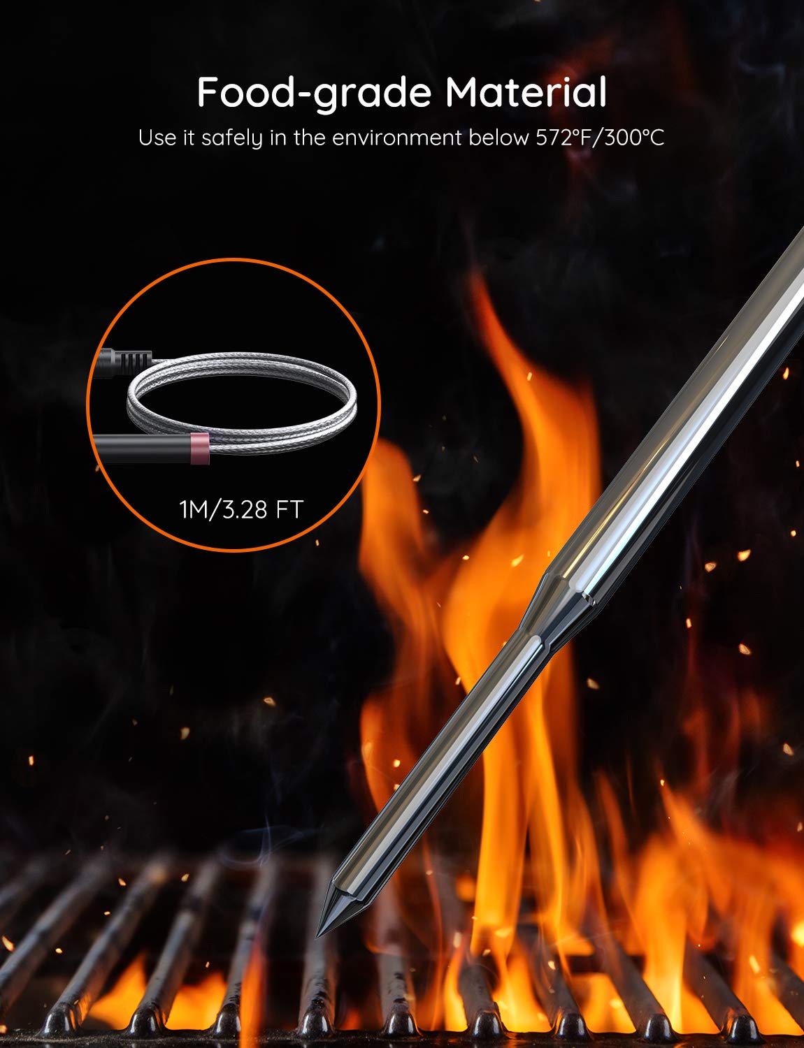Aoibox LABGYFC7 Meat-Thermometers - View #2