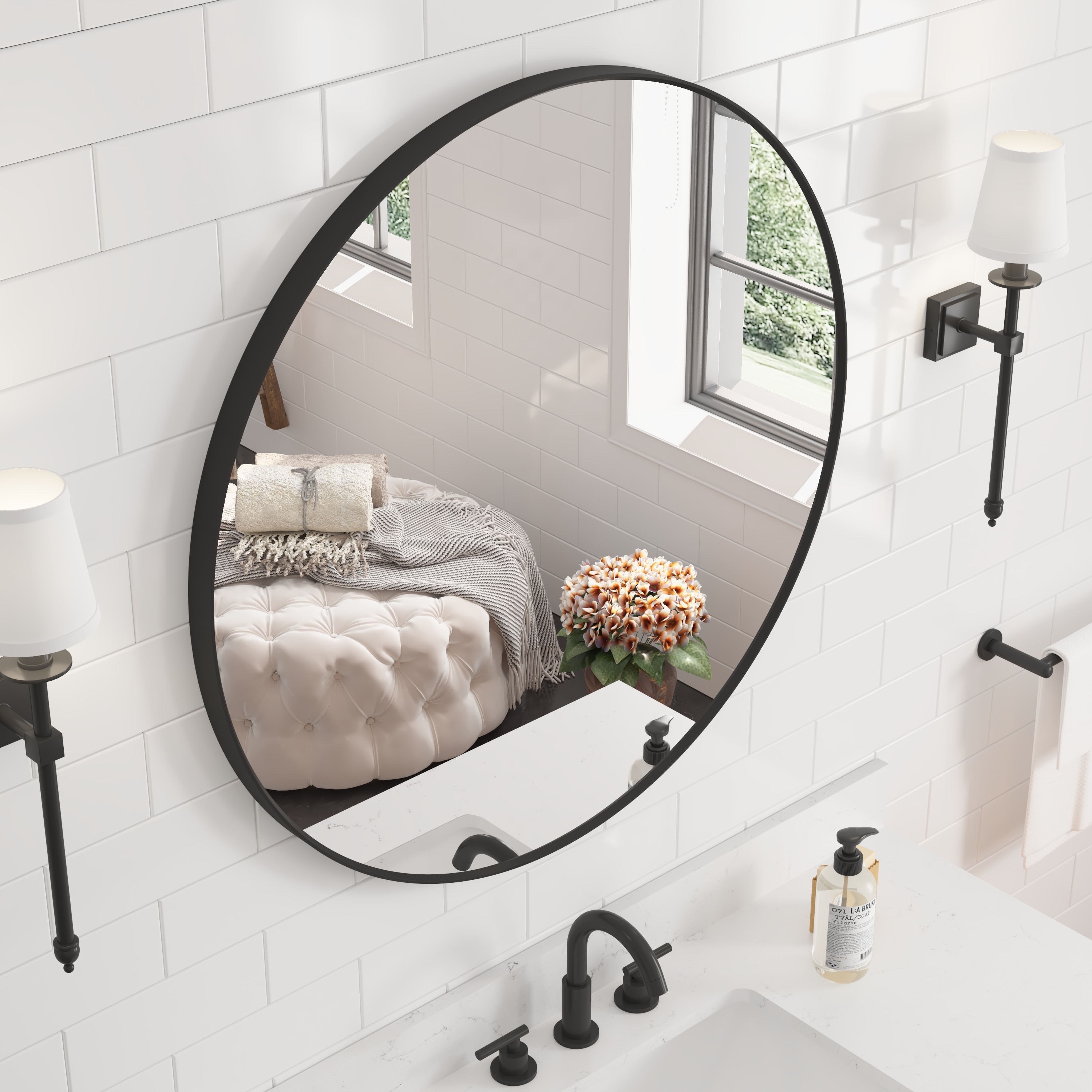 CALVON RC9-3636MB Framed-Bath-Mirrors - View #10