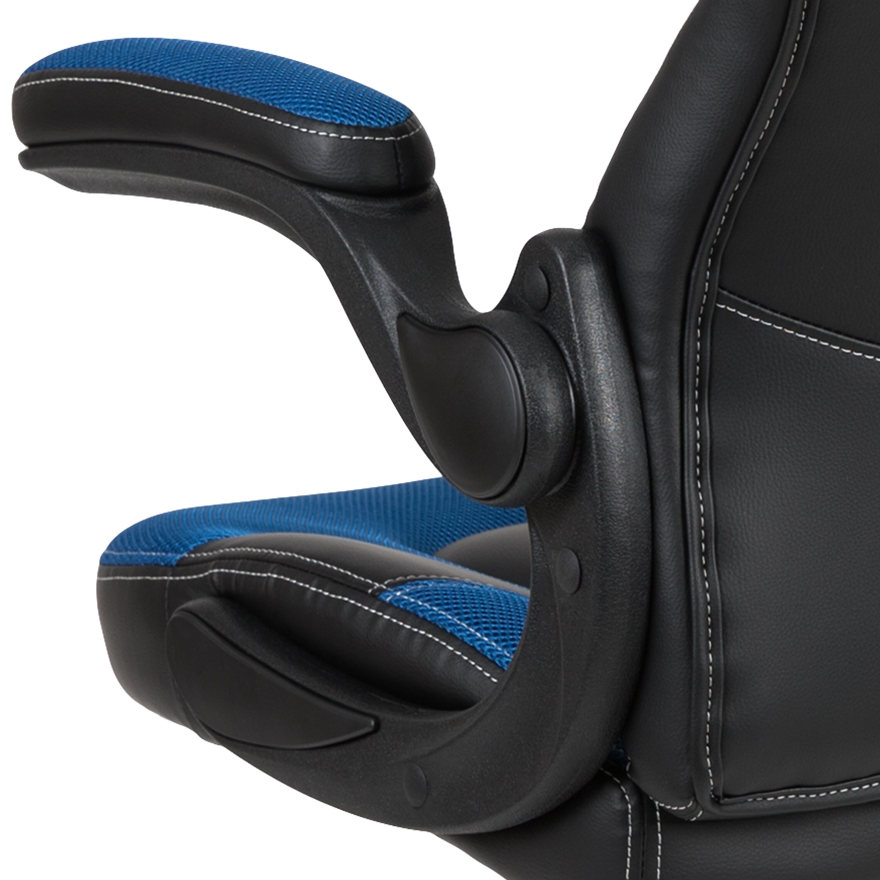 X10 Blue and Black Ergonomic Racing Style Gaming Chair