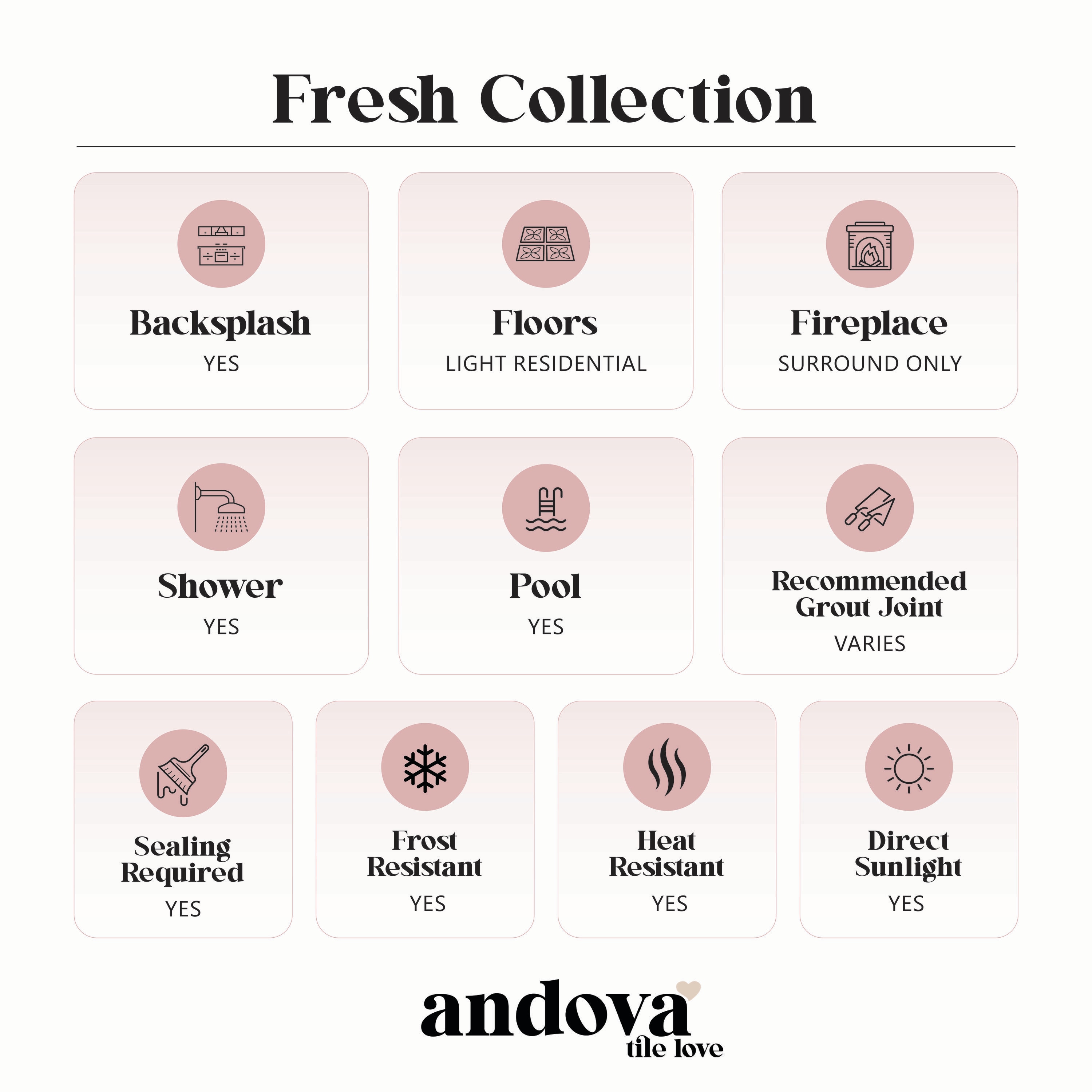 Andova Tiles ANDFRE392 Ceramic-Tile - View #7