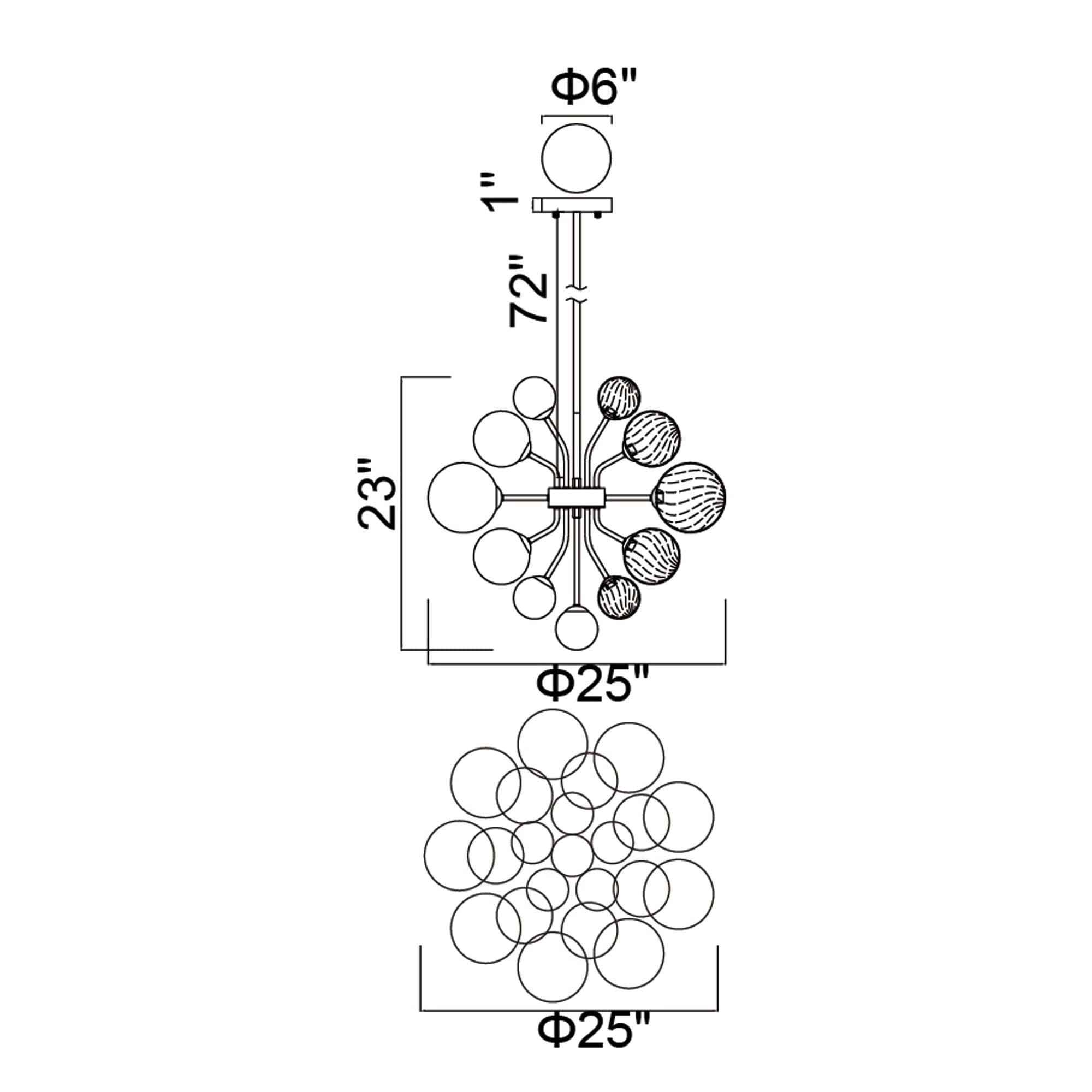 CWI Lighting 1205P25-15-601 b090015 - View #7