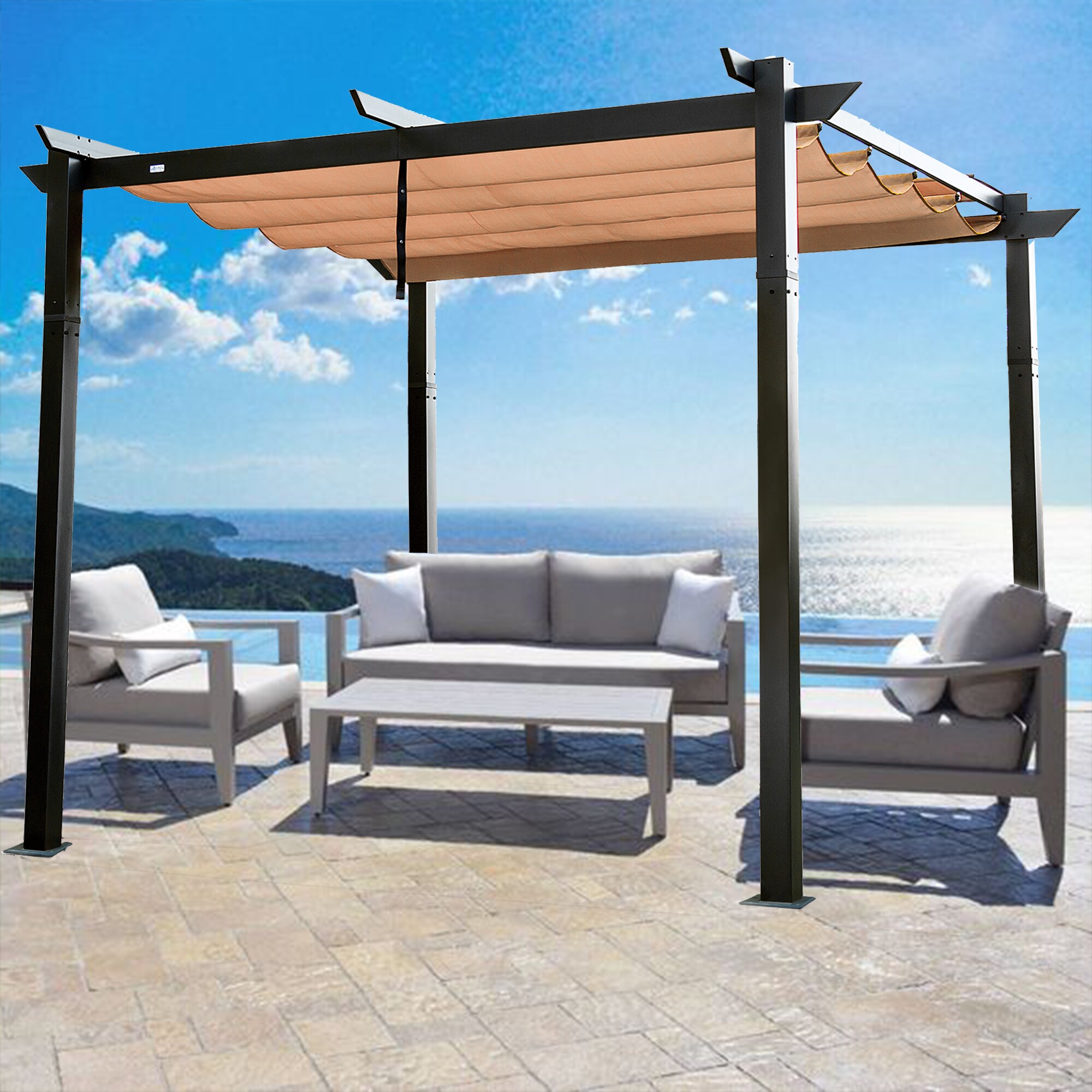 Kahomvis CREFISE-QP109-167 Pergolas-2 - View #6