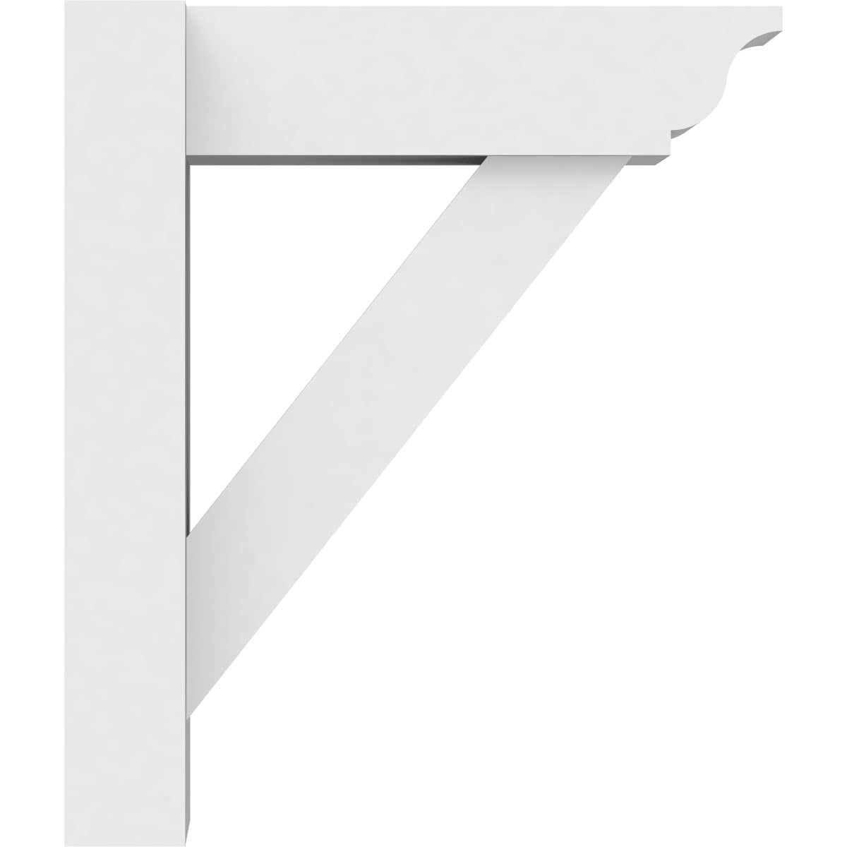 Ekena Millwork OUTP05X12X14TRA01 outlookers - View #3