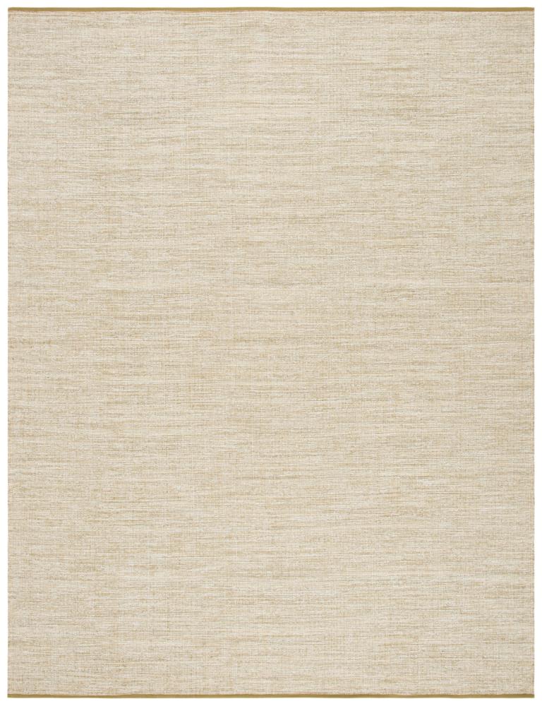 Safavieh MTK250Y-8 Montauk Sigurosk 8 x 10 (ft) Cotton Green Olive Rectangular Indoor Solid Area rug