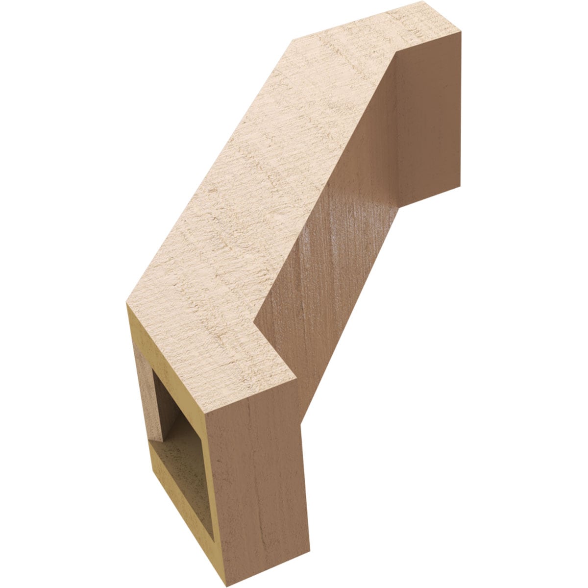 Ekena Millwork BRCUR05X12X12BURRCPR braces - View #7