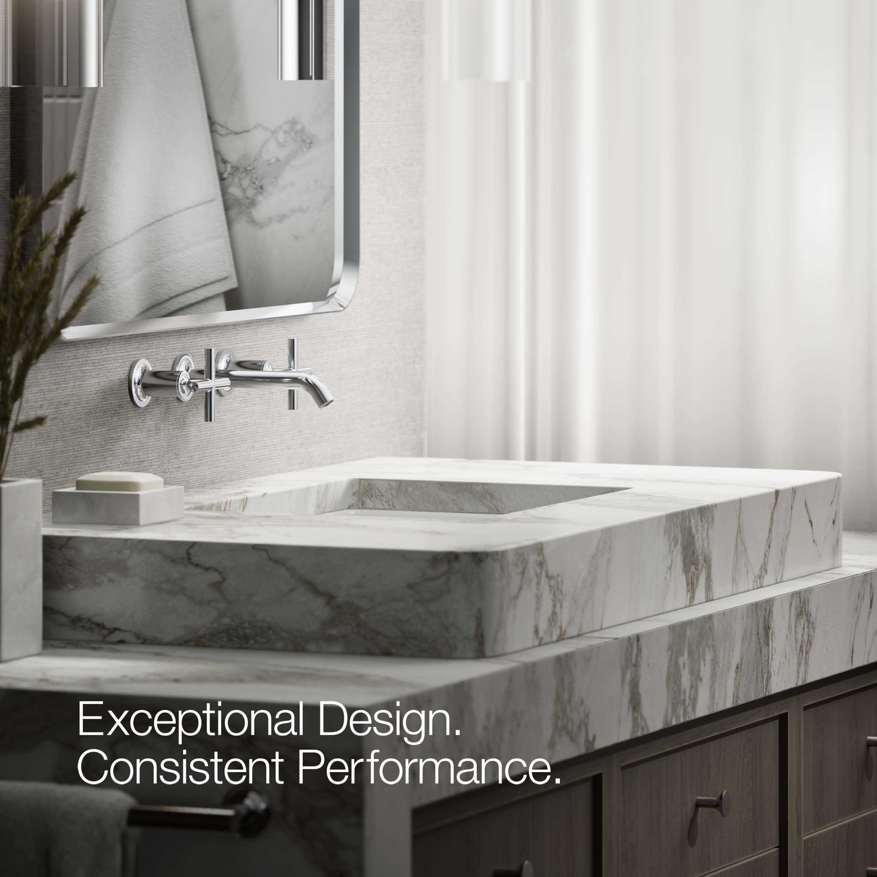 KOHLER T14413-3-CP Lavatory-Faucets - View #3