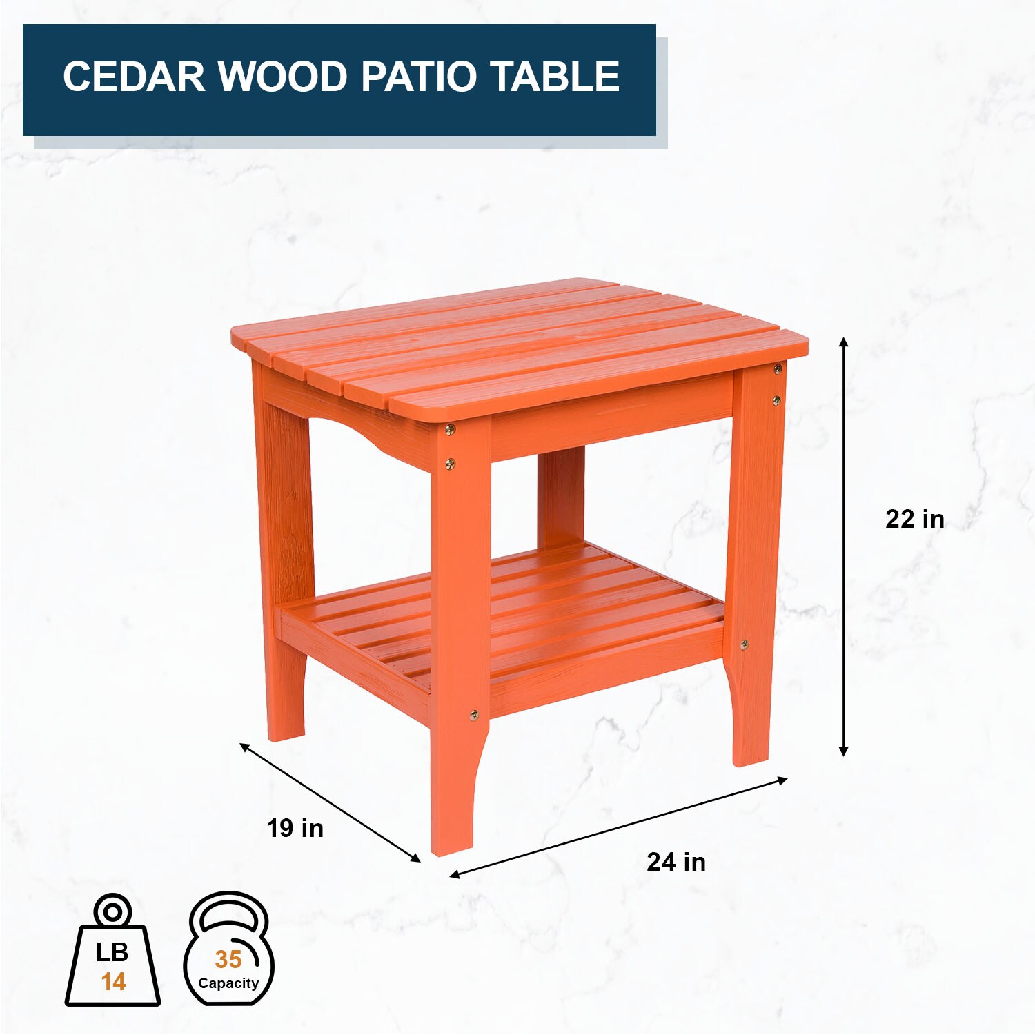 Shine Company 4113OP Patio-Tables - View #8