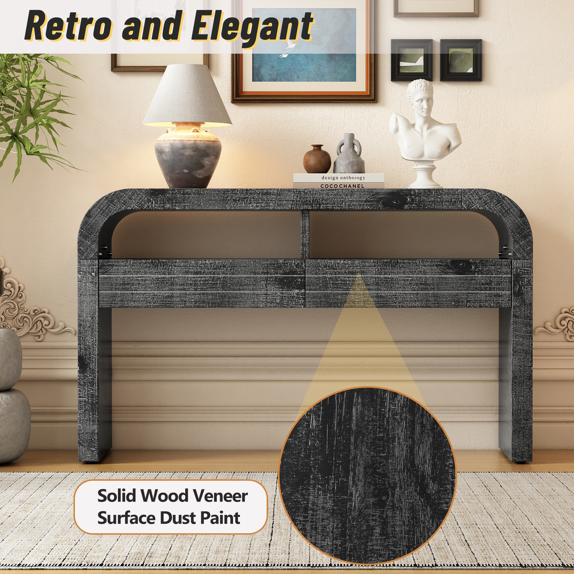 Oaks Decor OAN715099B Console-Sofa-Tables - View #10