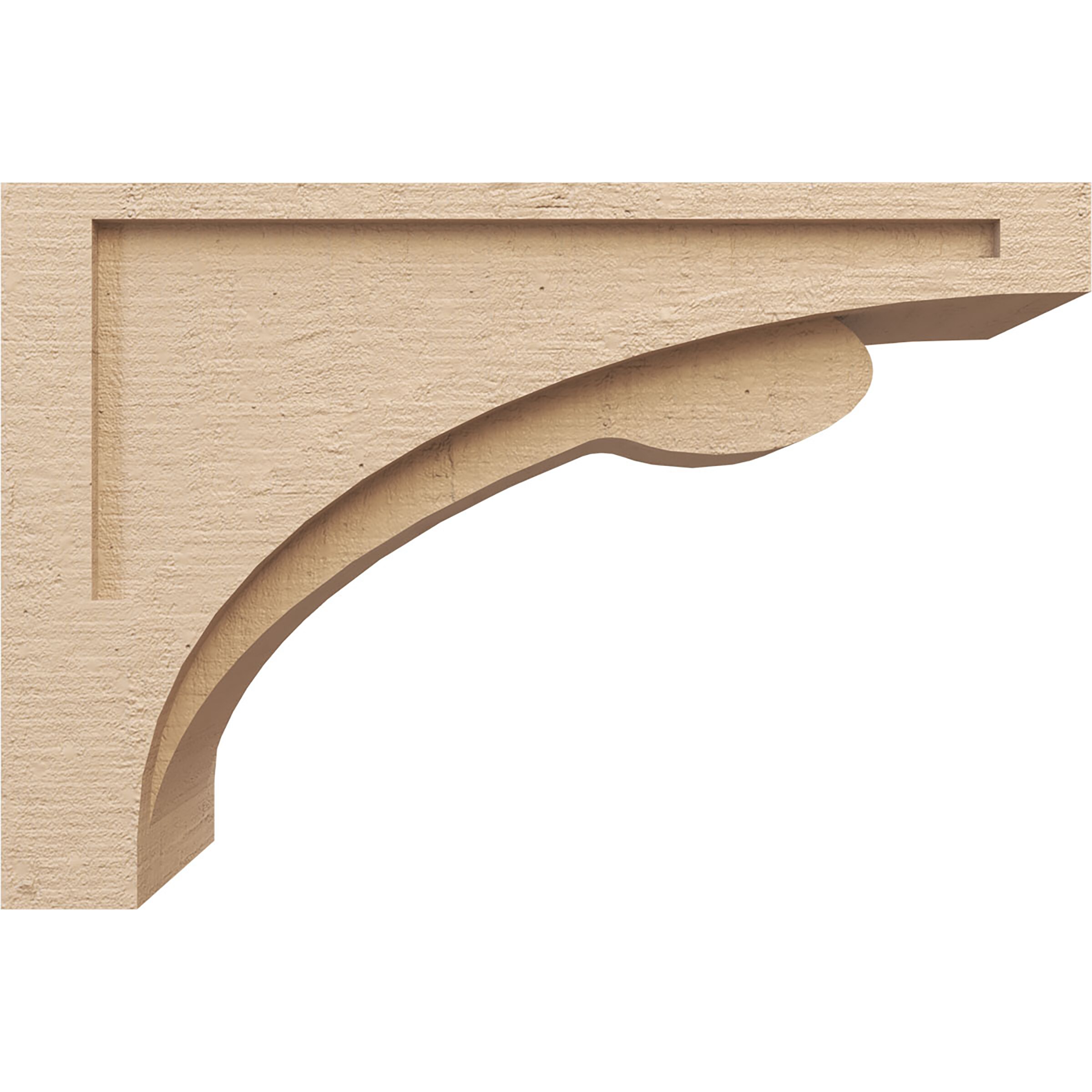 Ekena Millwork CORU08X24X16VIORCPR corbels - View #3