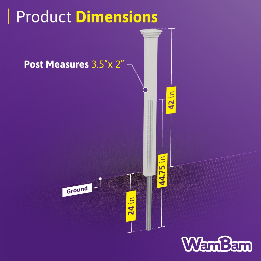 WamBam Fence ZP19046 Vinyl-Fence-Panels - View #7