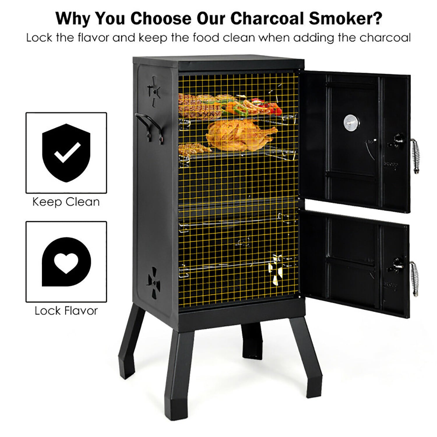 GZMR MO-NP10016 Charcoal-Grills - View #6