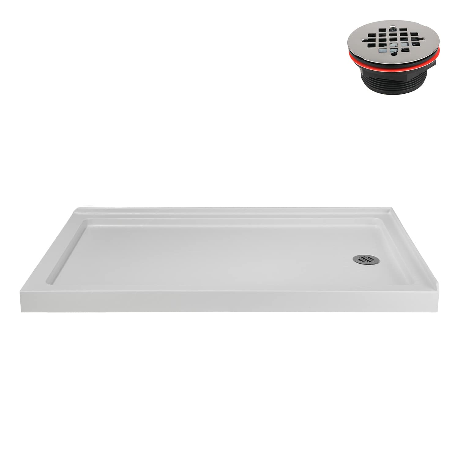 Streamline NTM-708-60WH-RH Shower-Floors - View #4