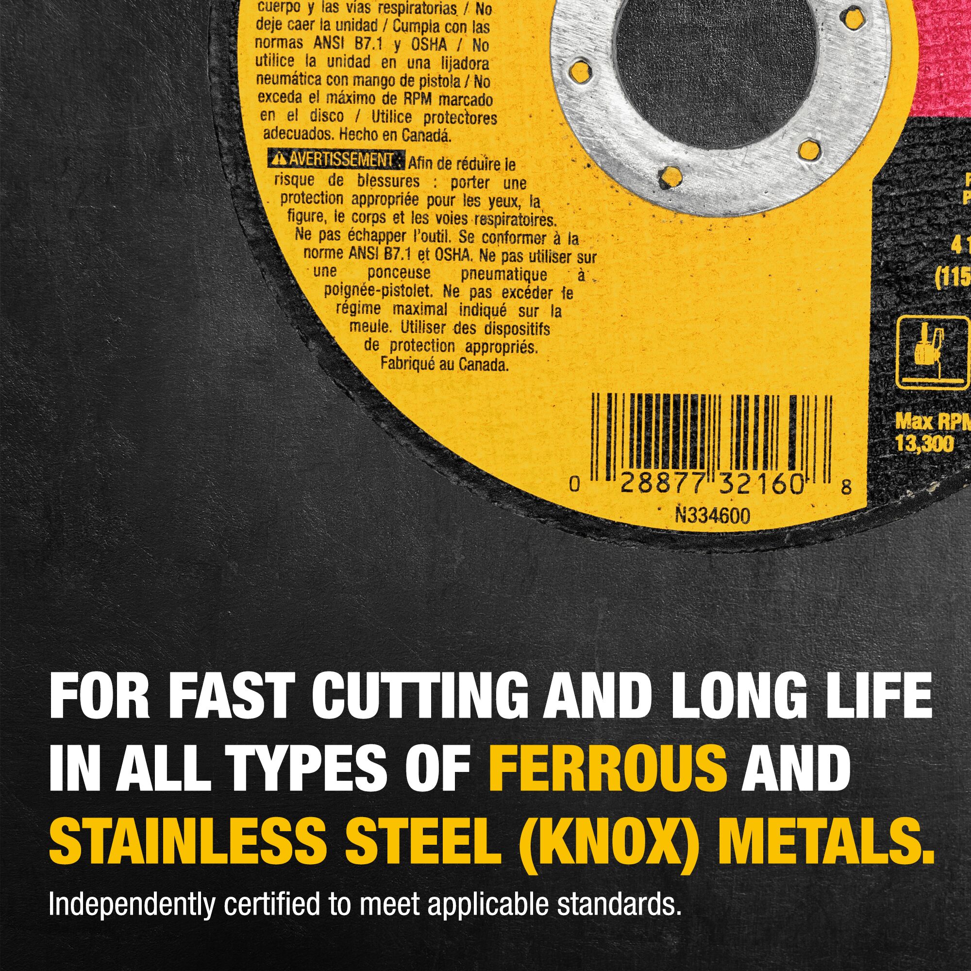 DEWALT DW8062B5-L Abrasive-Wheels - View #4