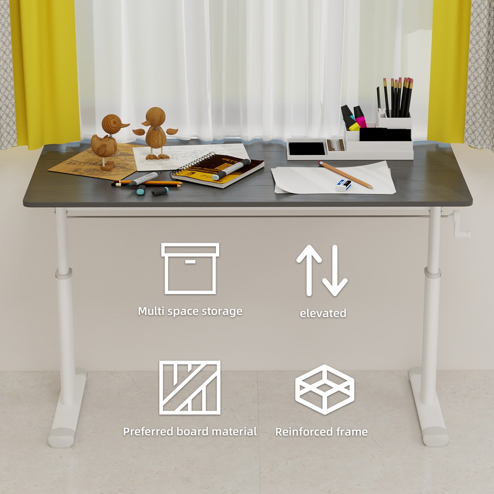 Wooakway FXLS0604-512Z155 Office-Tables - View #8