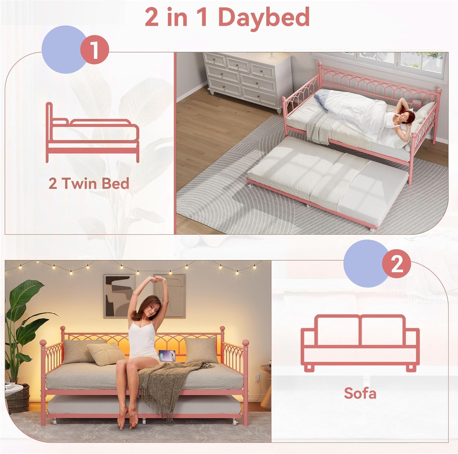 WhizMax PD-PHO-354NQ78F futons - View #3