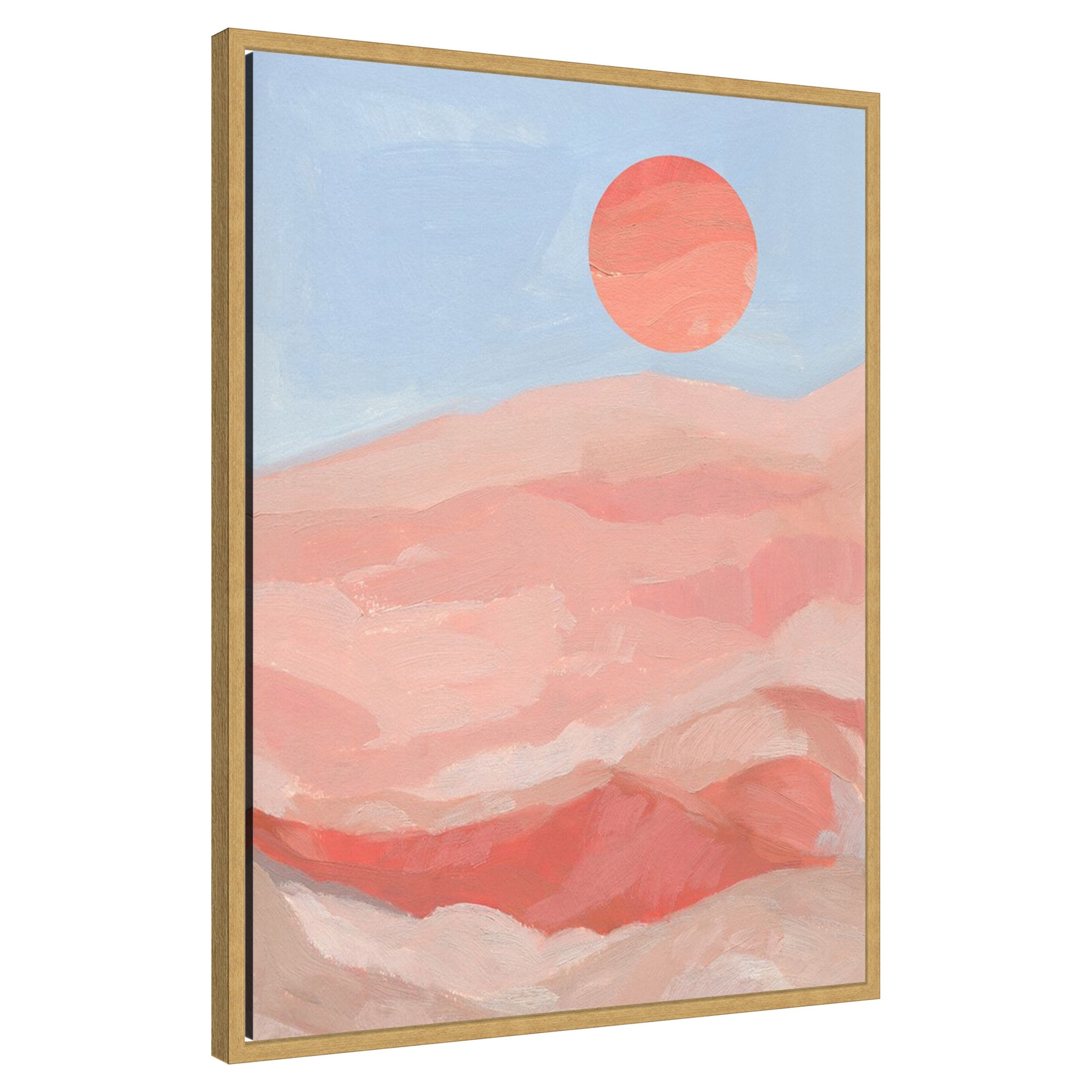 Amanti Art -  Summer Sun I by Jacob Green Framed Canvas Wall Art Print 23 W x 30 H in.