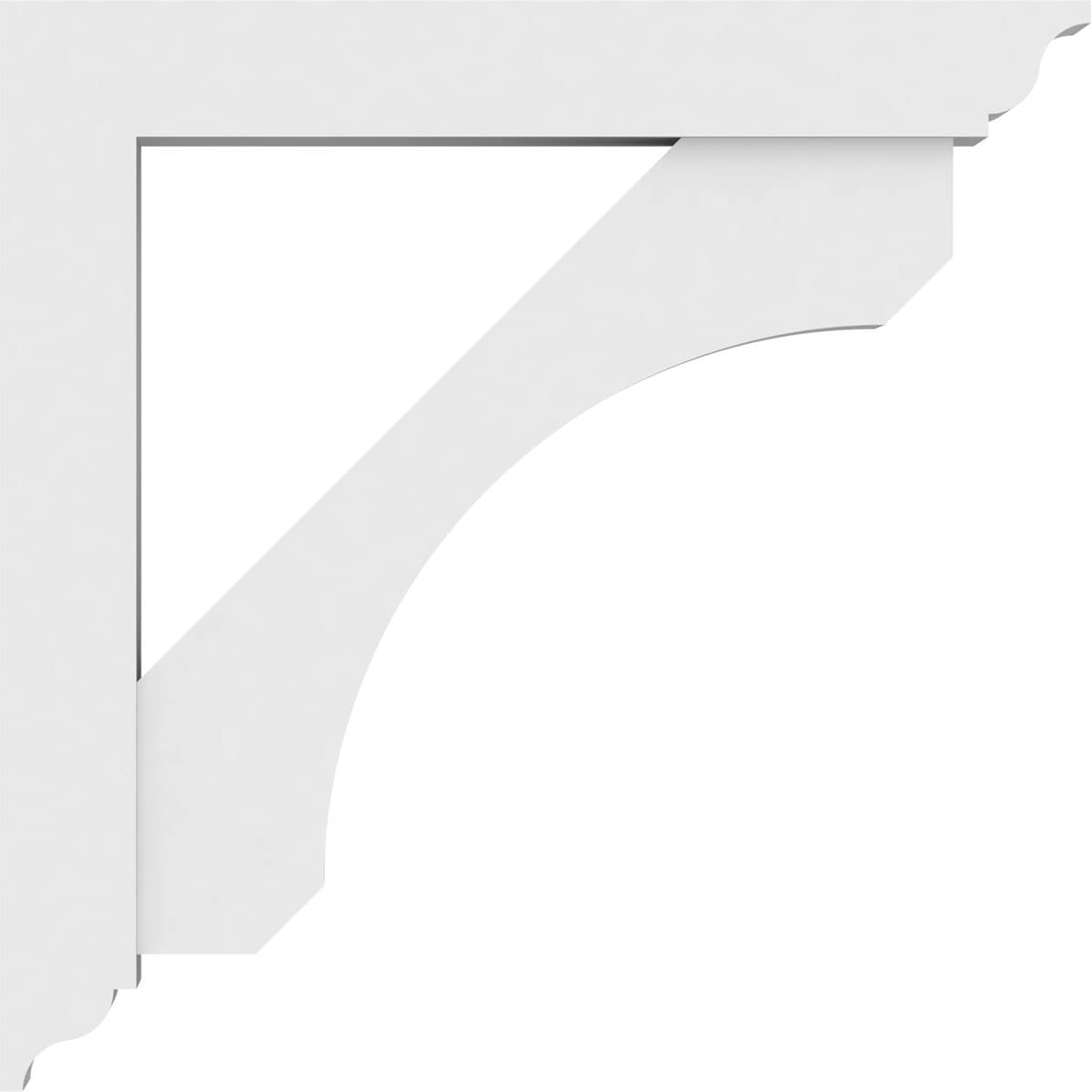 Ekena Millwork BKTP03X24X24LEC01 Exterior-Brackets-Braces - View #3
