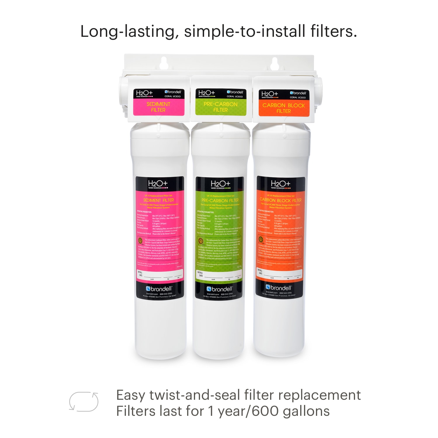 Brondell UC300 Under-Sink-Filtration-Systems - View #8