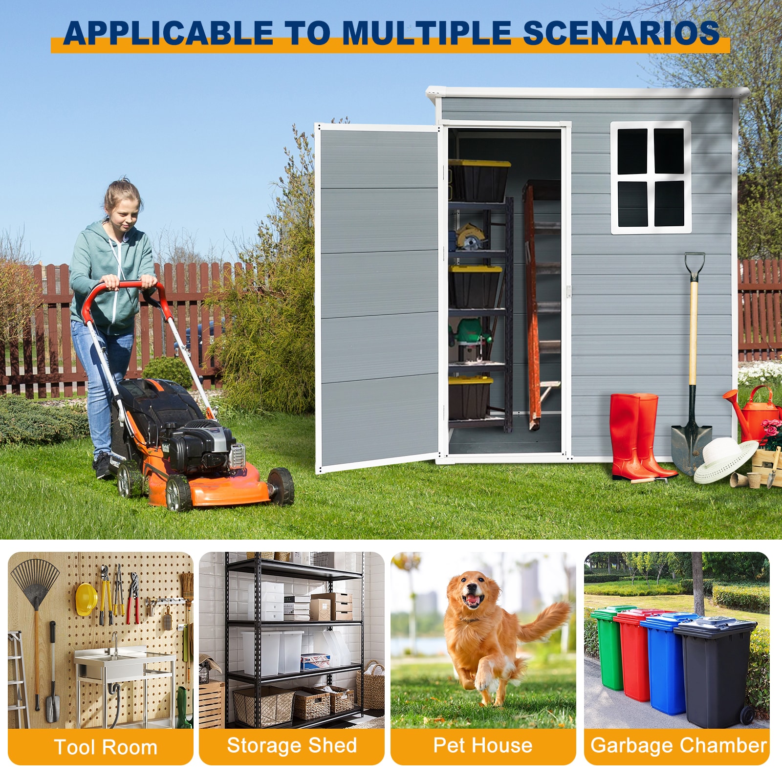 Mondawe MD-WWC00019 Vinyl-Resin-Storage-Buildings - View #8