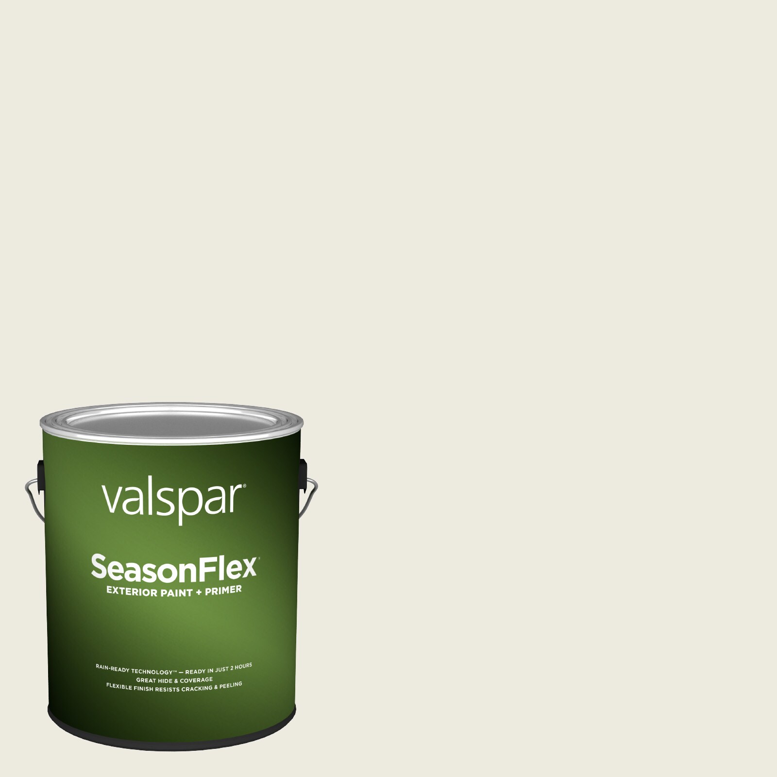 Valspar HGSW4031-936254 SeasonFlex Semi-gloss Alabaster HGSW7008 Latex Exterior Paint + Primer ( 1-gallon )