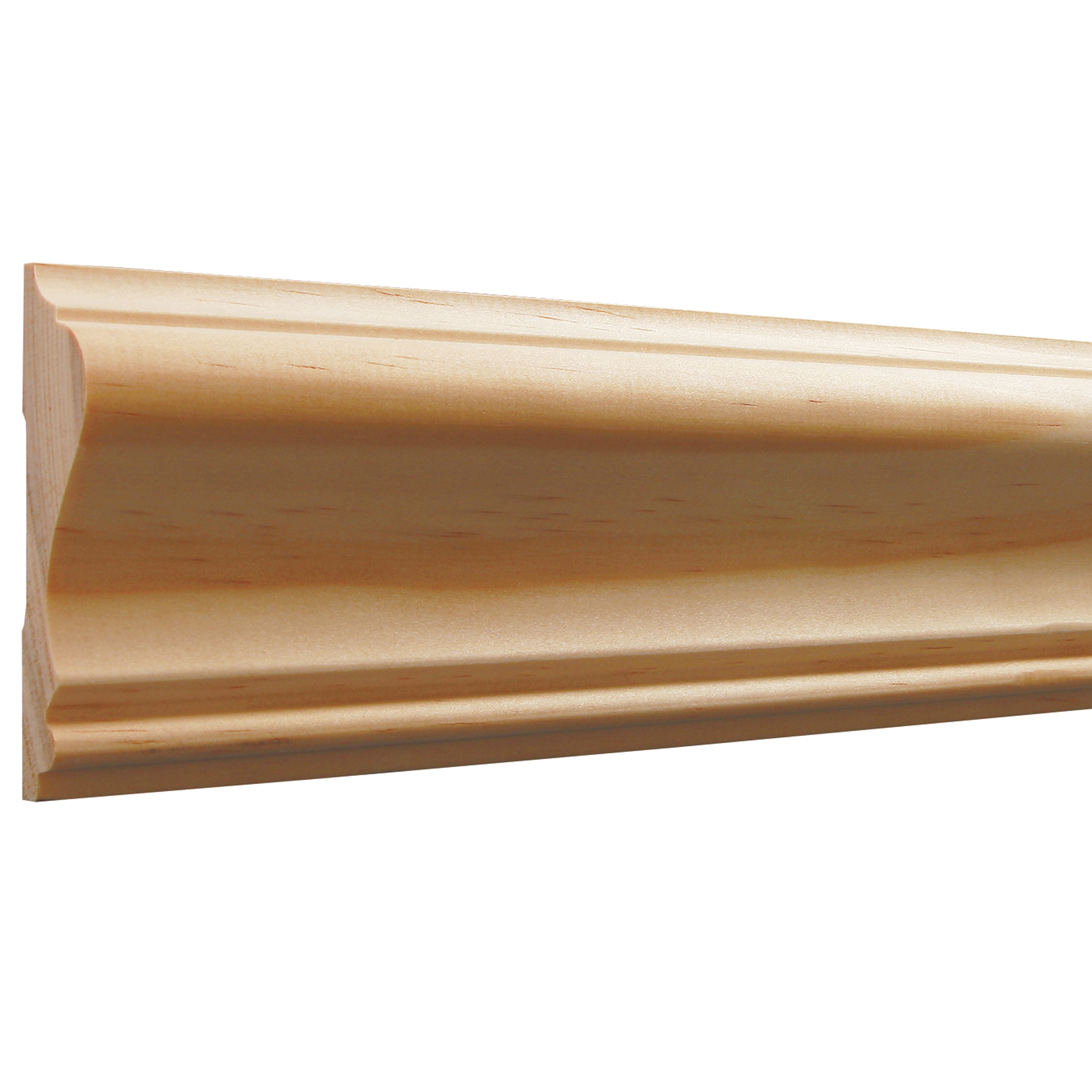 RELIABILT 390 8PINE 2-5/8-in x 8-ft Pine Unfinished Wood 390 Chair rail Moulding