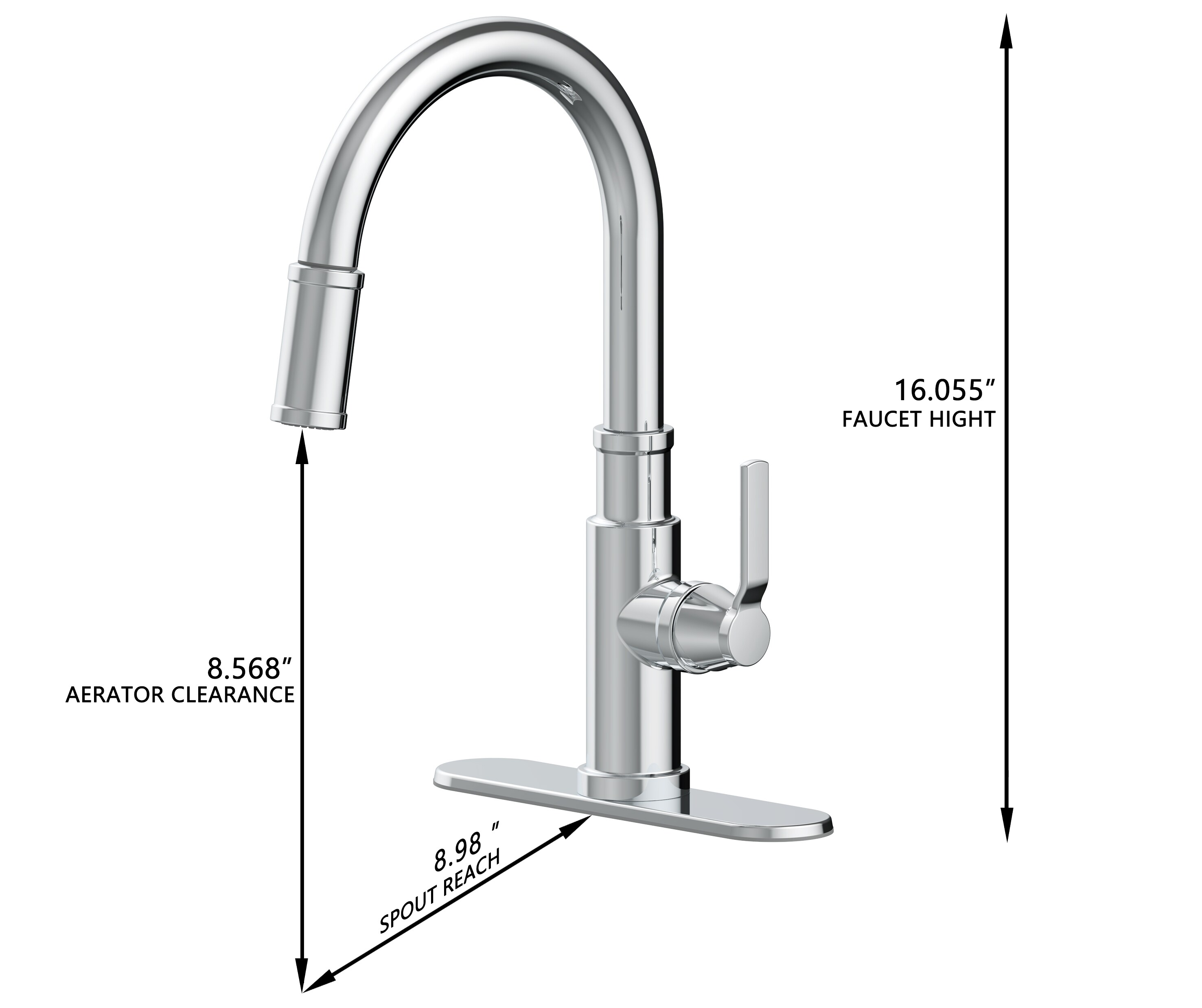 allen + roth 67796-0001 Kitchen-Faucets - View #4