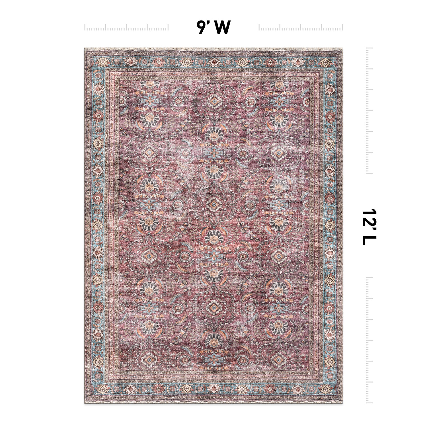 World Rug Gallery 6038MULTI9X12 rugs - View #6