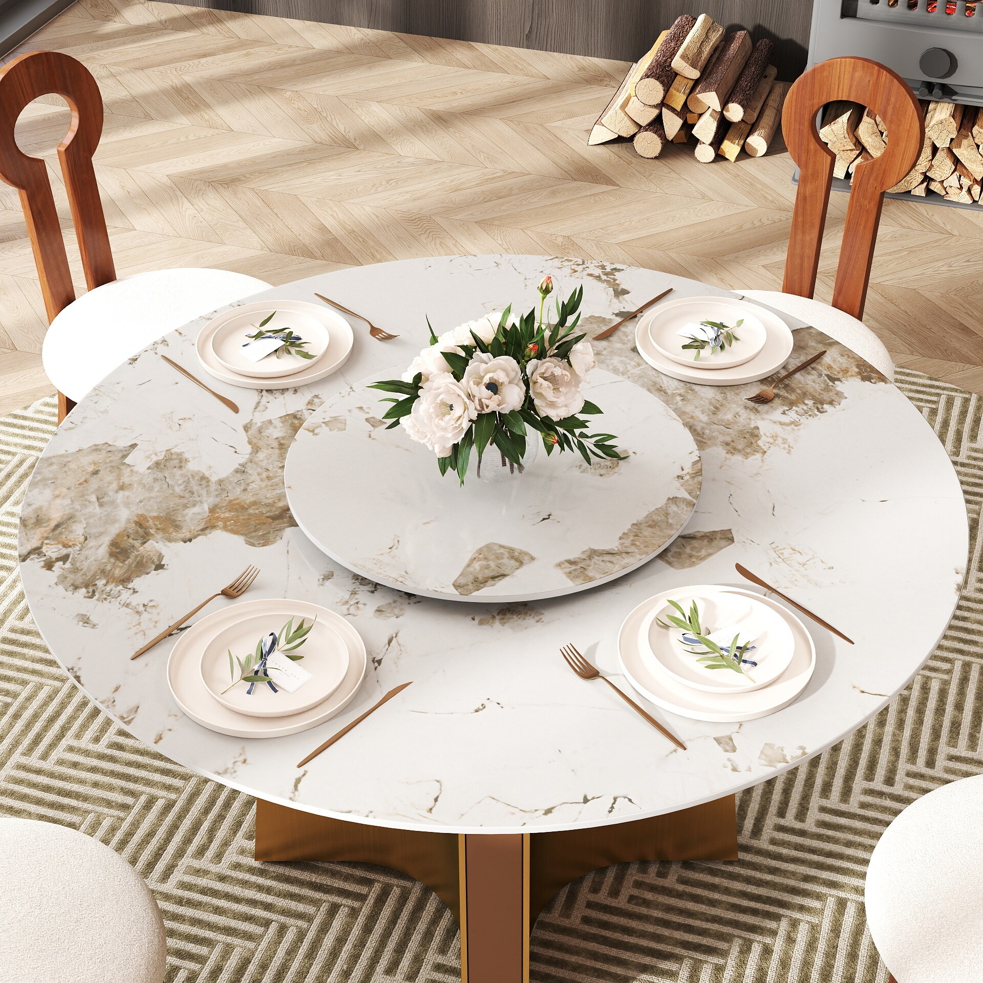 BuotiqHom DH-B-150P80-1G Dining-Tables - View #6