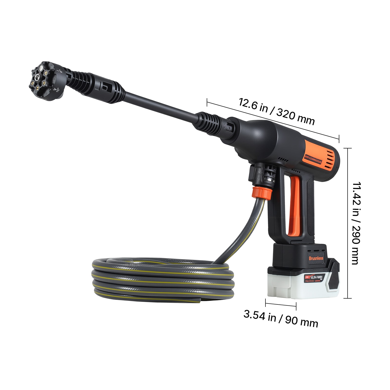 Mecale VOL-KRFK92 Gas-Pressurewashers - View #3