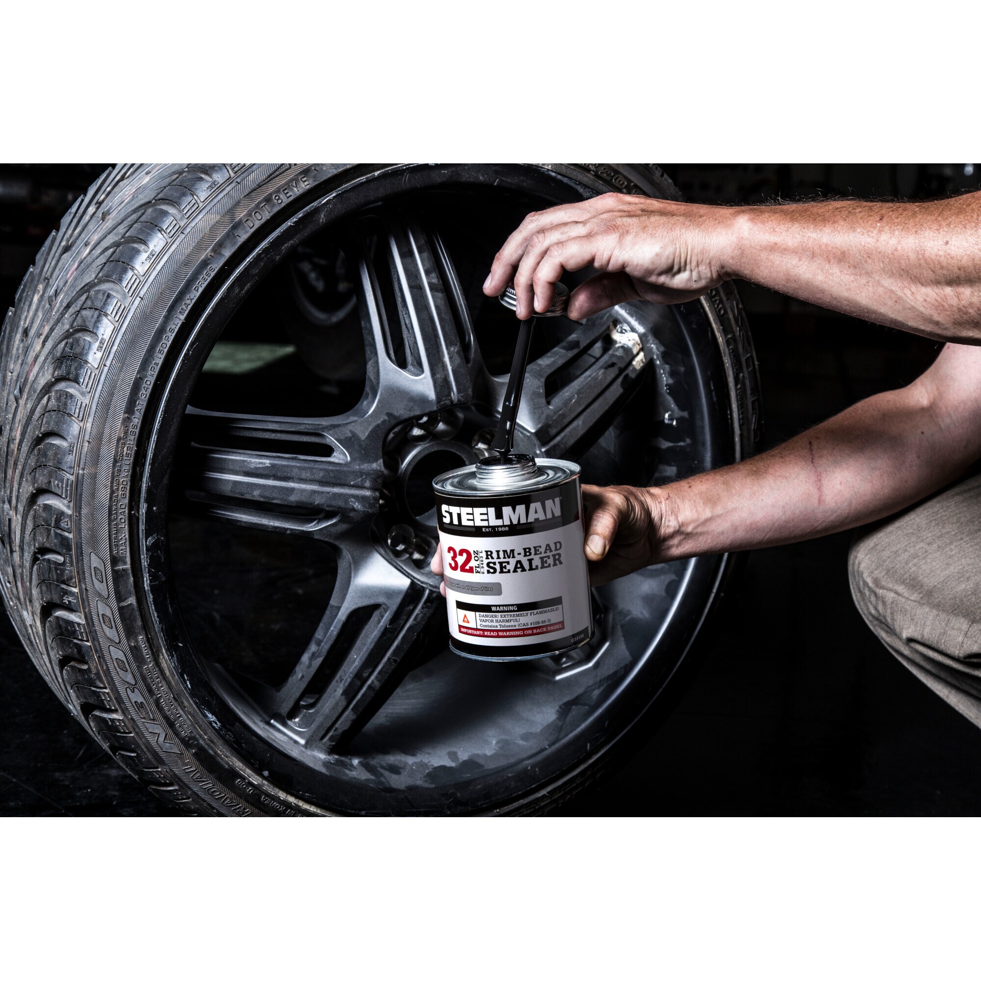 Tire Repair Bead and Rim Sealer Thick BOWES TC 22192A Quart