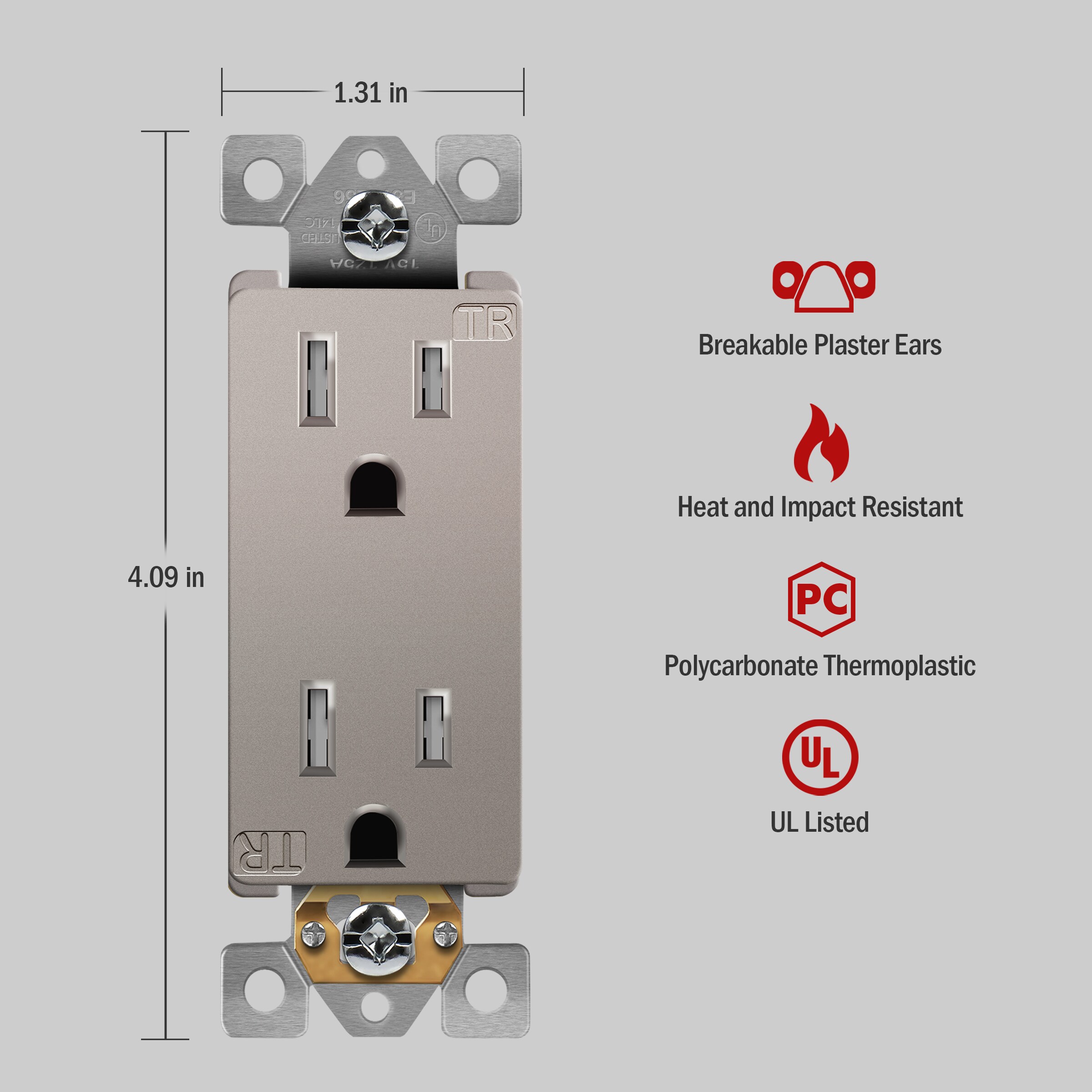 Top Greener 61501-TR-NK-3PCS receptacles - View #8