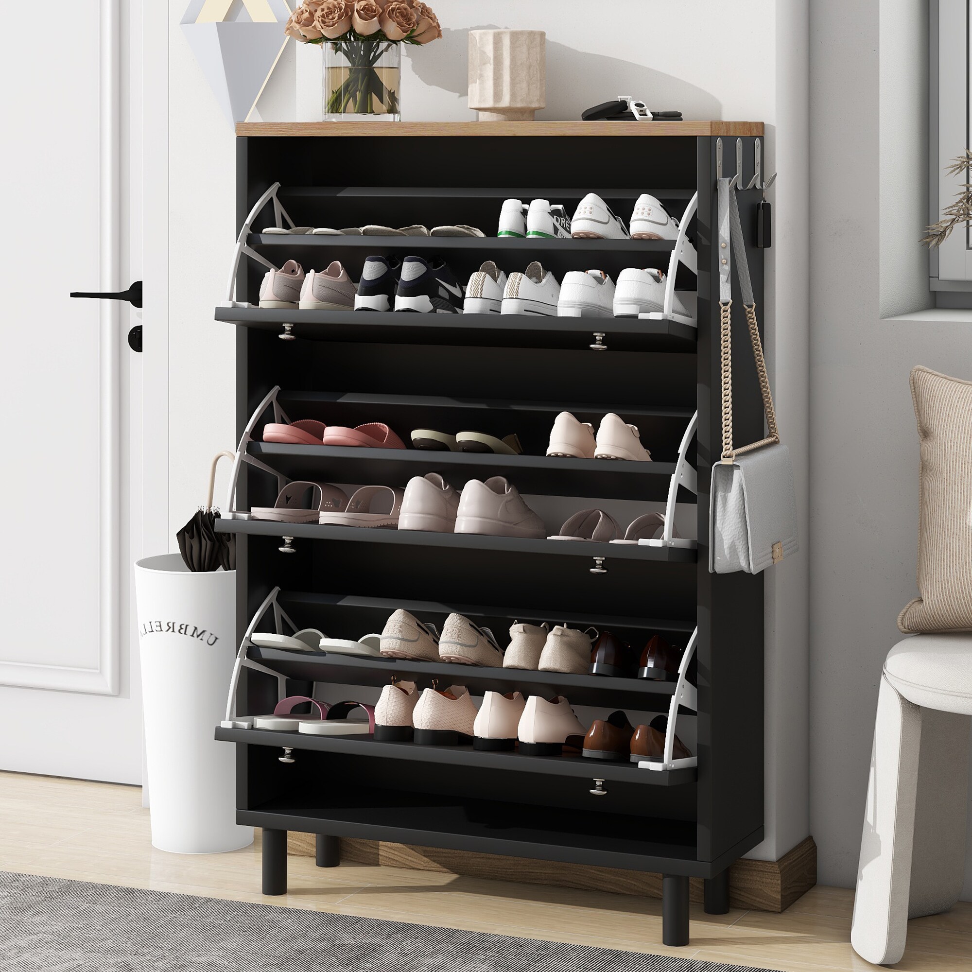 LOVMOR SF-M-WF308731AAB Shoe-Racks - View #2