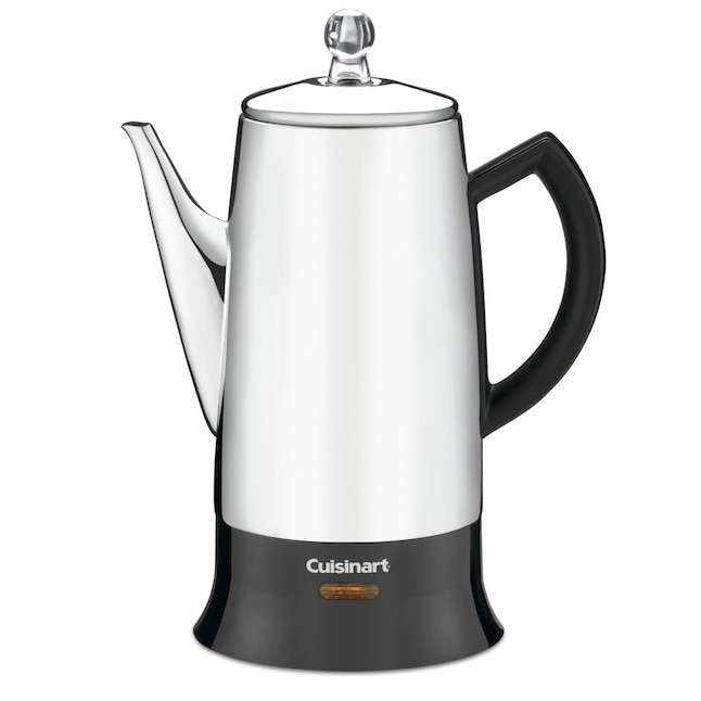 Cuisinart Classic 12-Cup Stainless Steel Residential Percolator in the Coffee  Makers department at