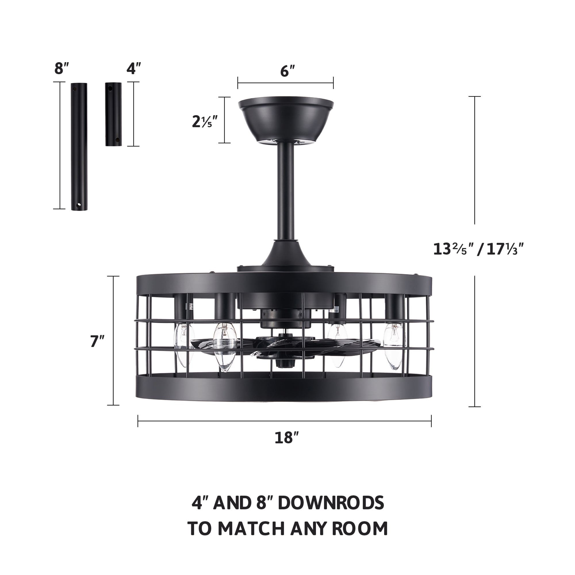 CO-Z CFN-1112-00 Ceiling-Fans - View #11