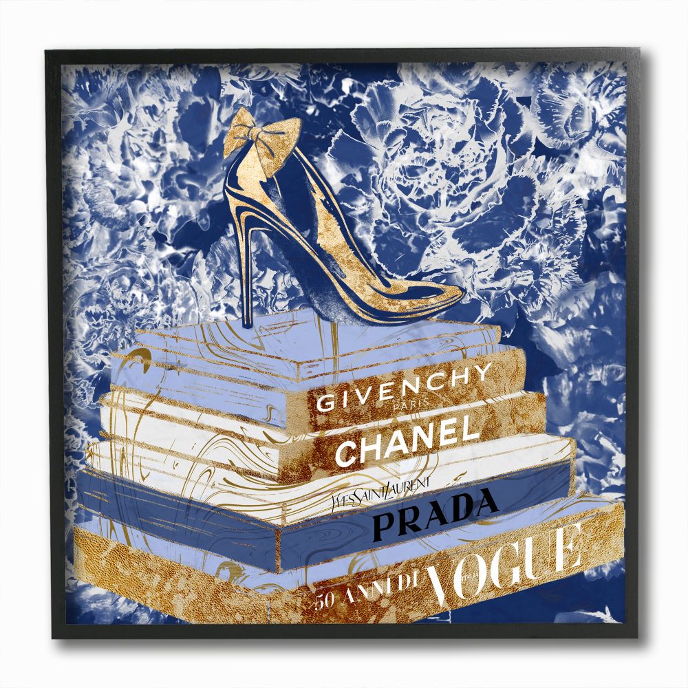Stupell Industries 12 in. x 12 in.  Chanel wall art, Fashion wall art,  Chanel wallpapers