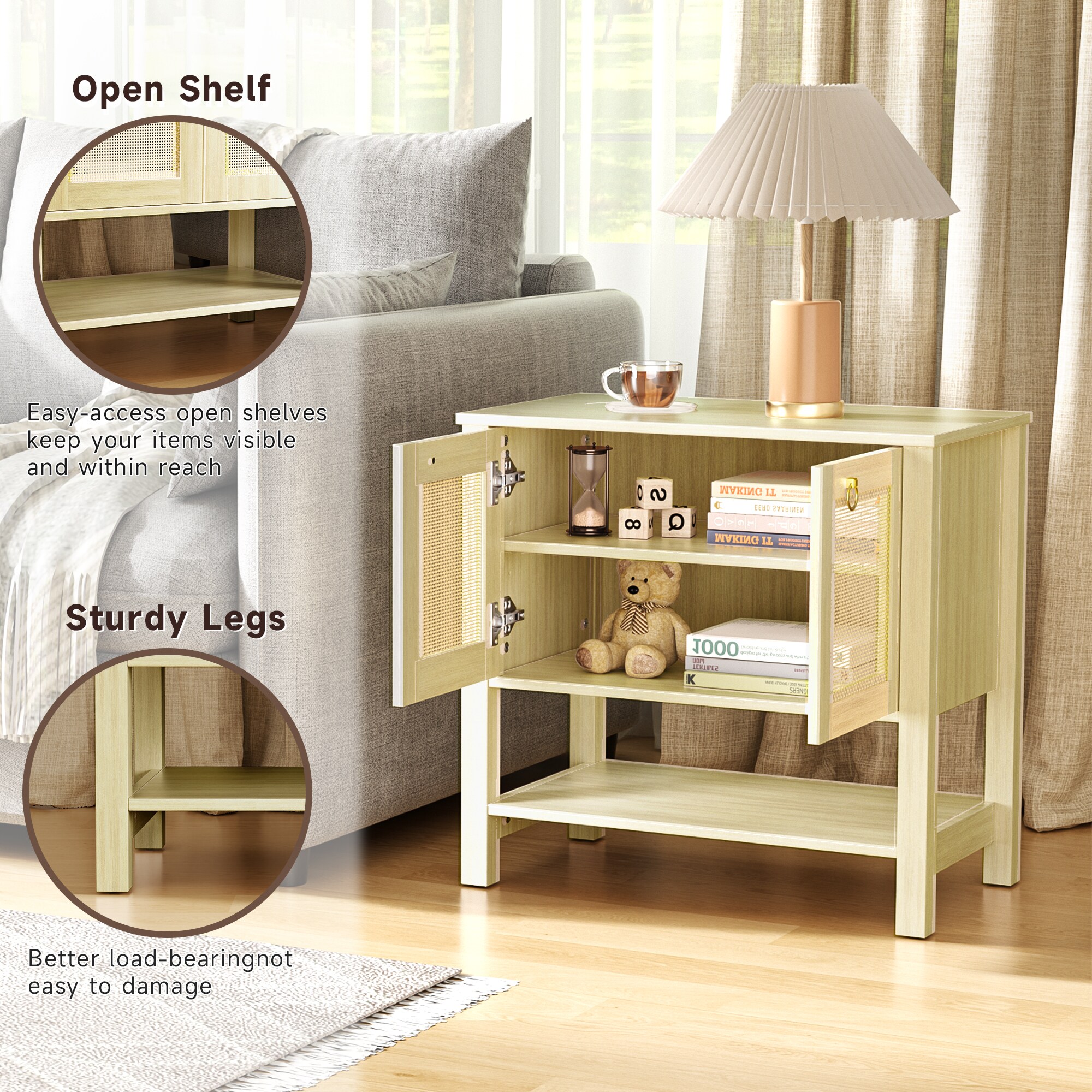 LOVMOR SF-Y-CTG-WHITE nightstands - View #10