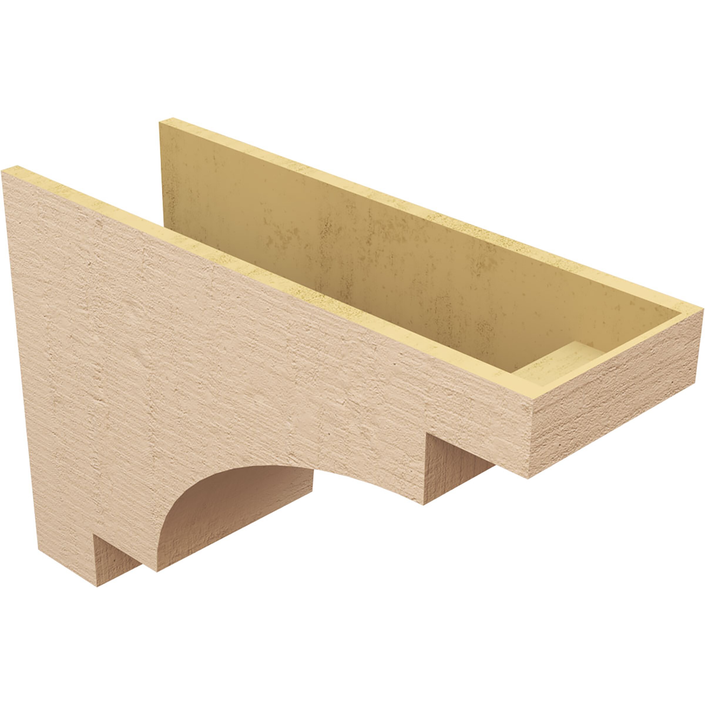 Ekena Millwork CORU11X33X22MEDRCPR corbels - View #5