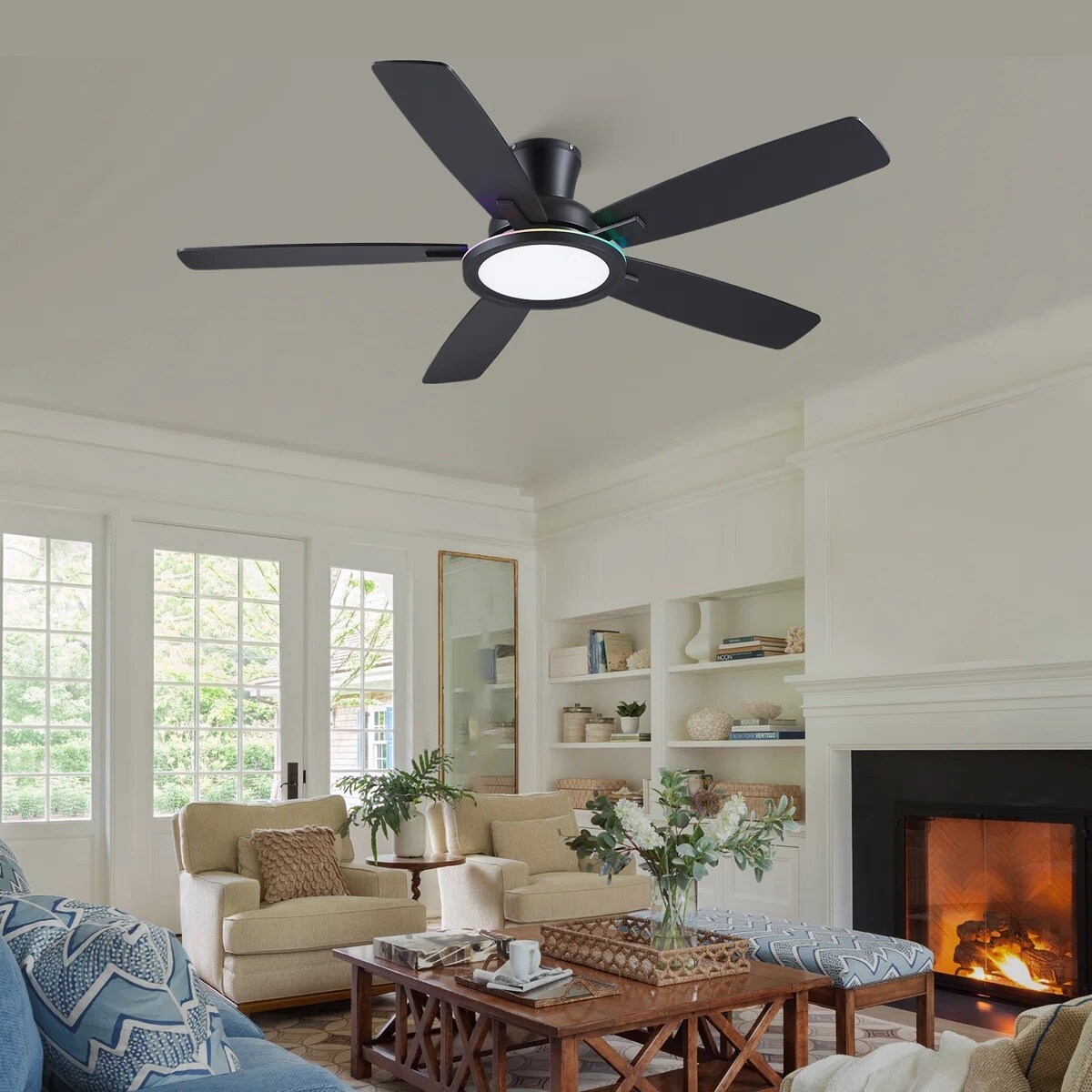 Kviflon LS8240-52BKRGB Ceiling-Fans - View #12