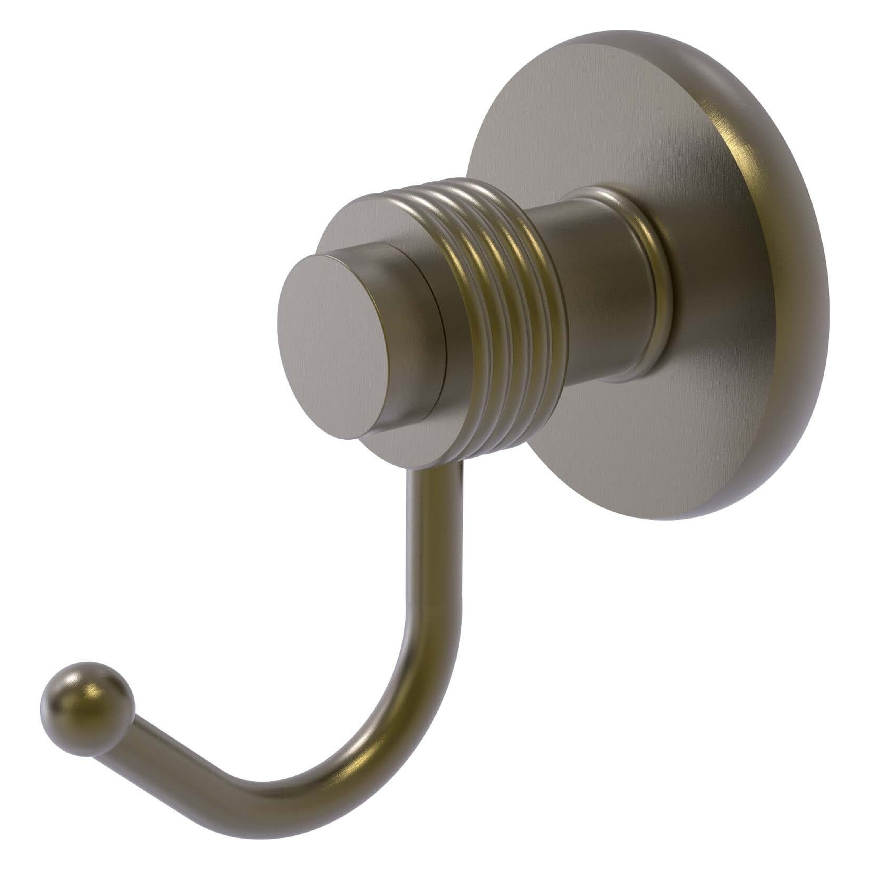 Allied Brass 920G-ABR Mercury Antique Brass Single -Hook Wall mount Towel Hook