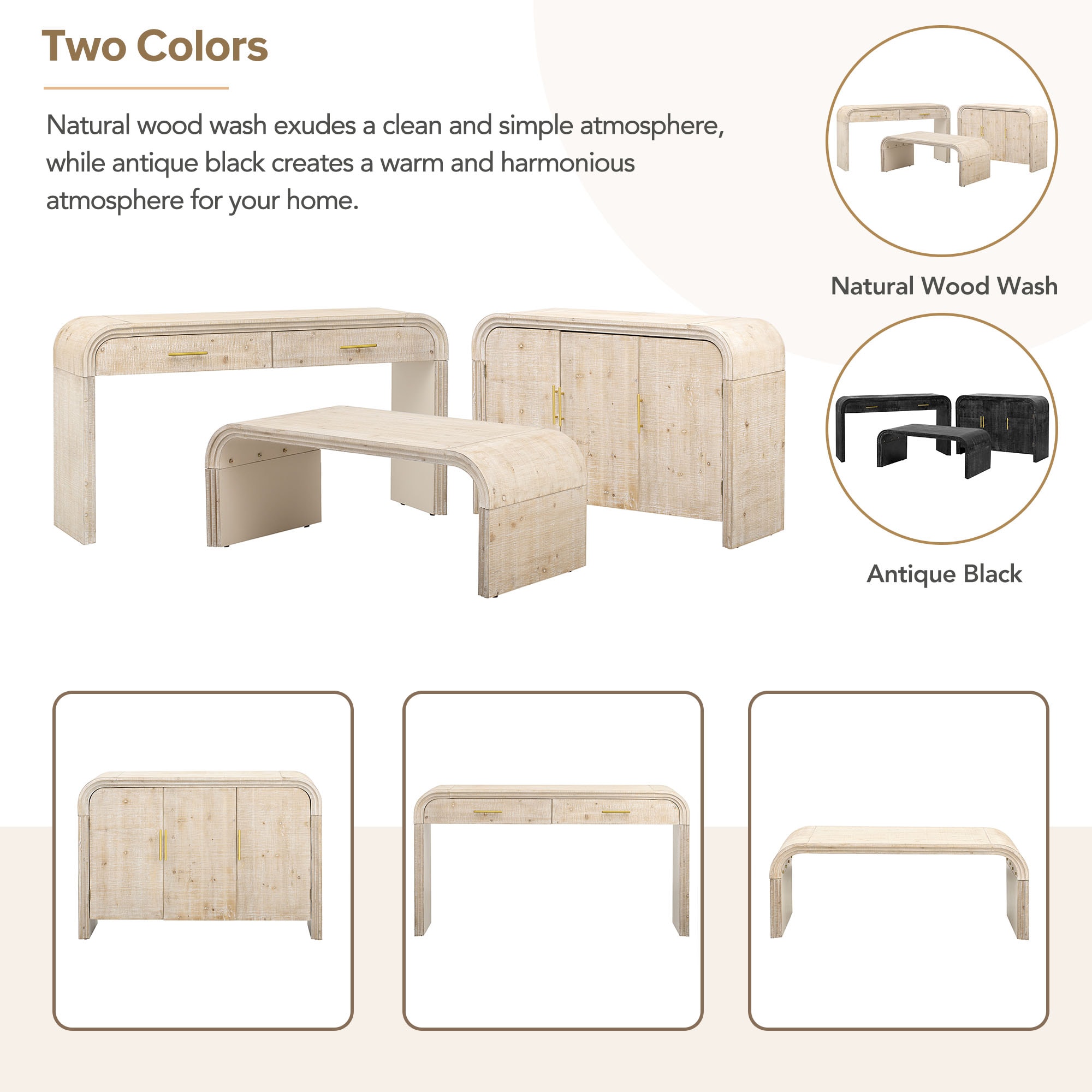 ModernLuxe XW000016AAD Console-Sofa-Tables - View #5