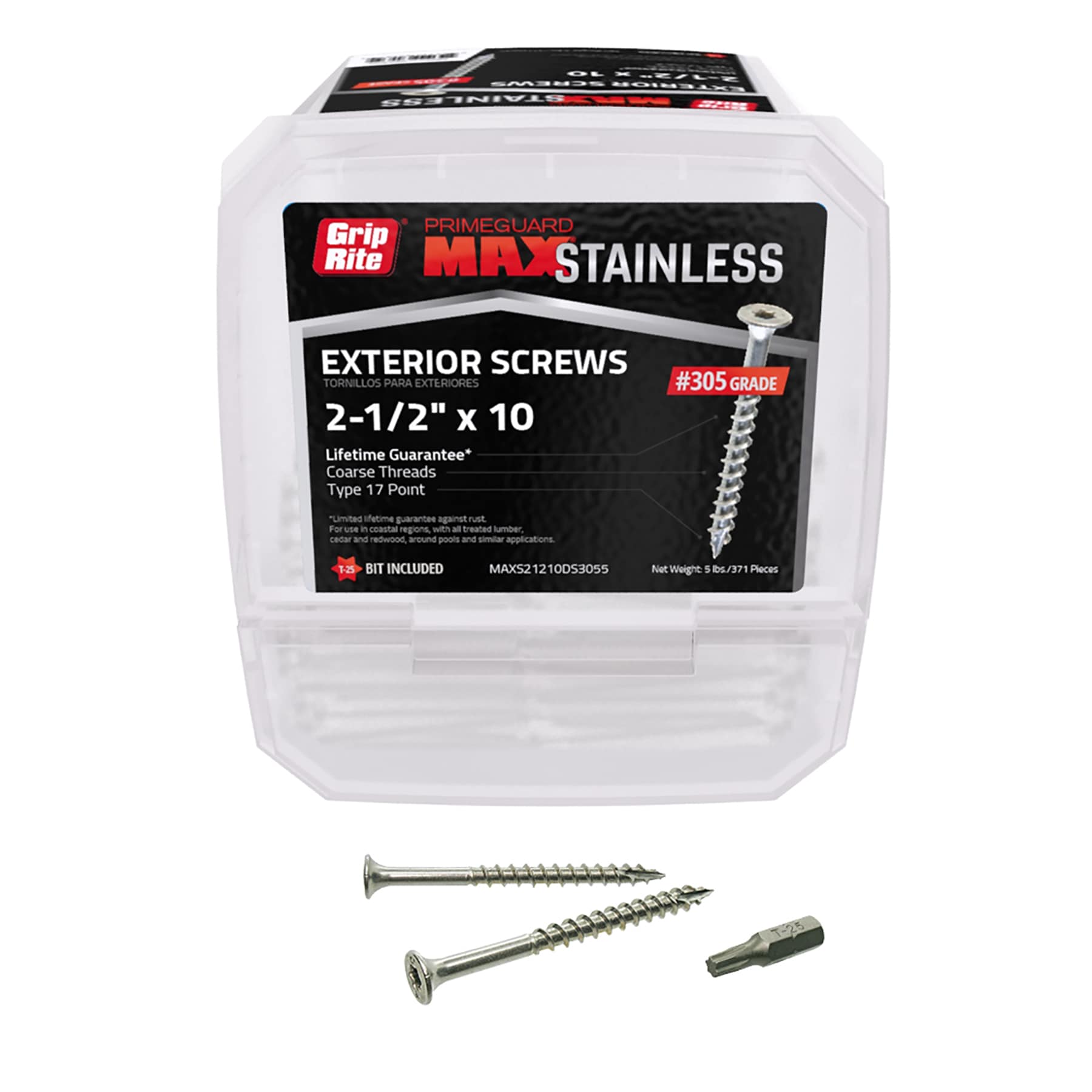 Stainless steel screw