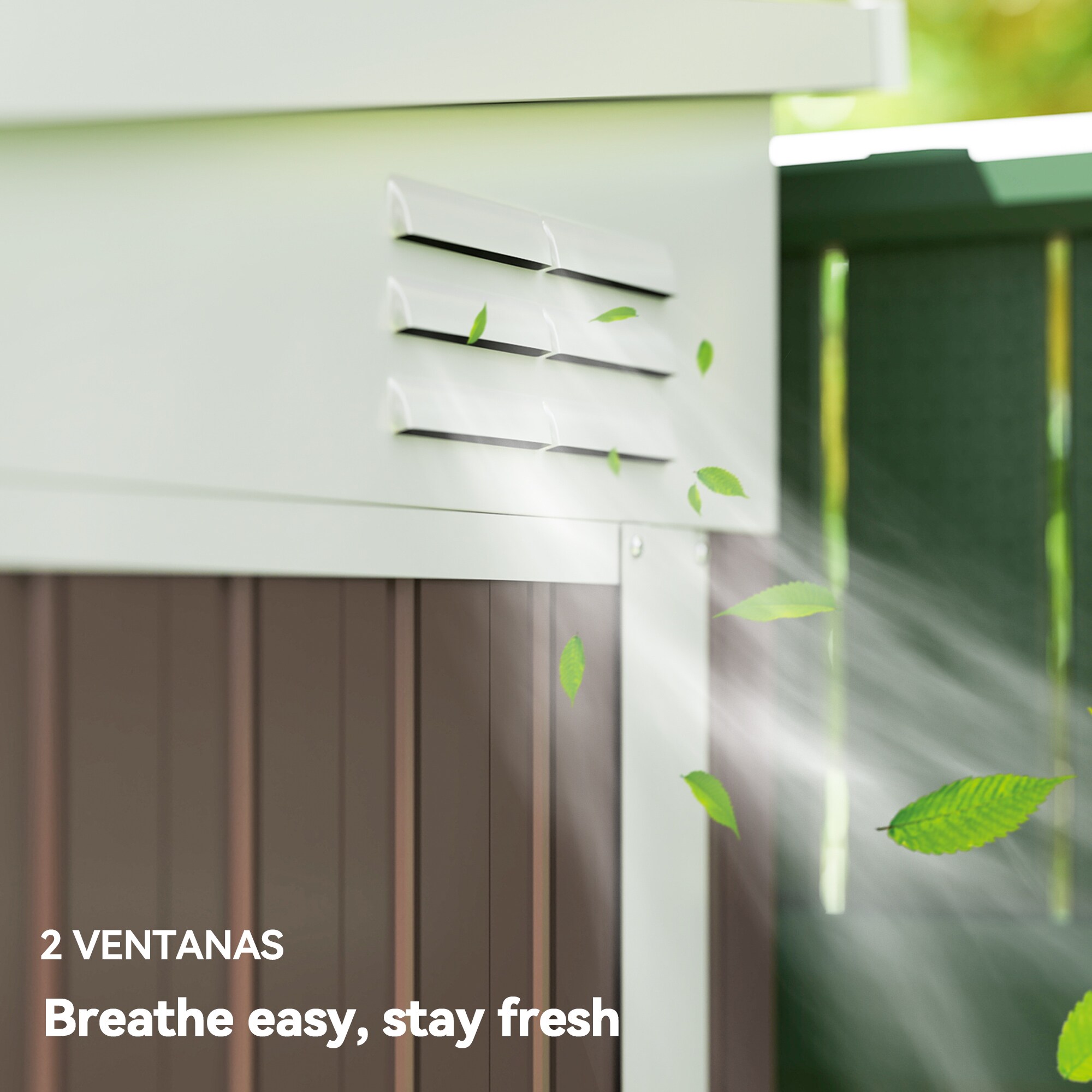 Outsunny 845-692V01BN Small-Outdoor-Storage - View #5