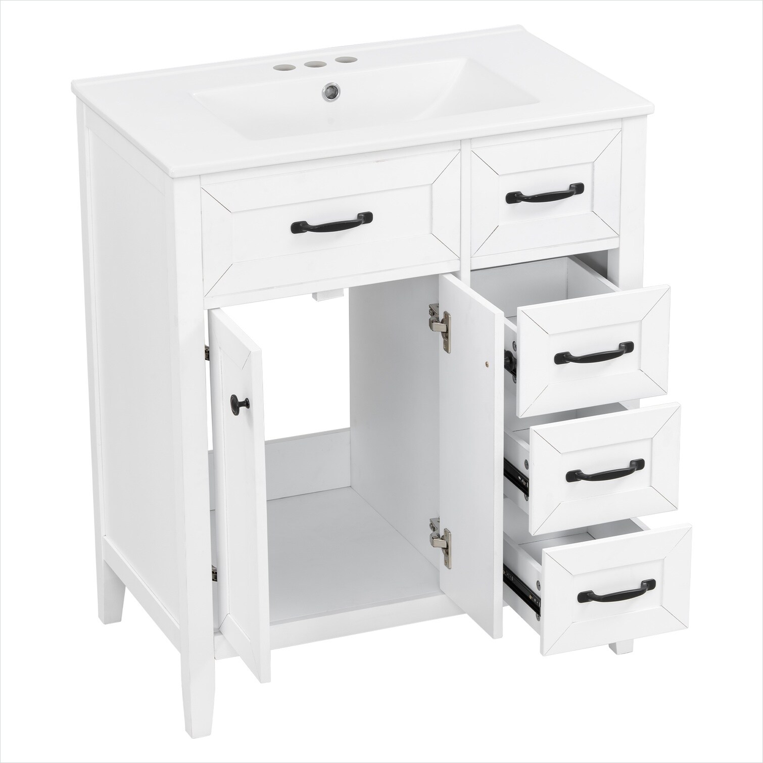 SunJet NLHU3W2PBDIW Bath-Vanity-Combo - View #6