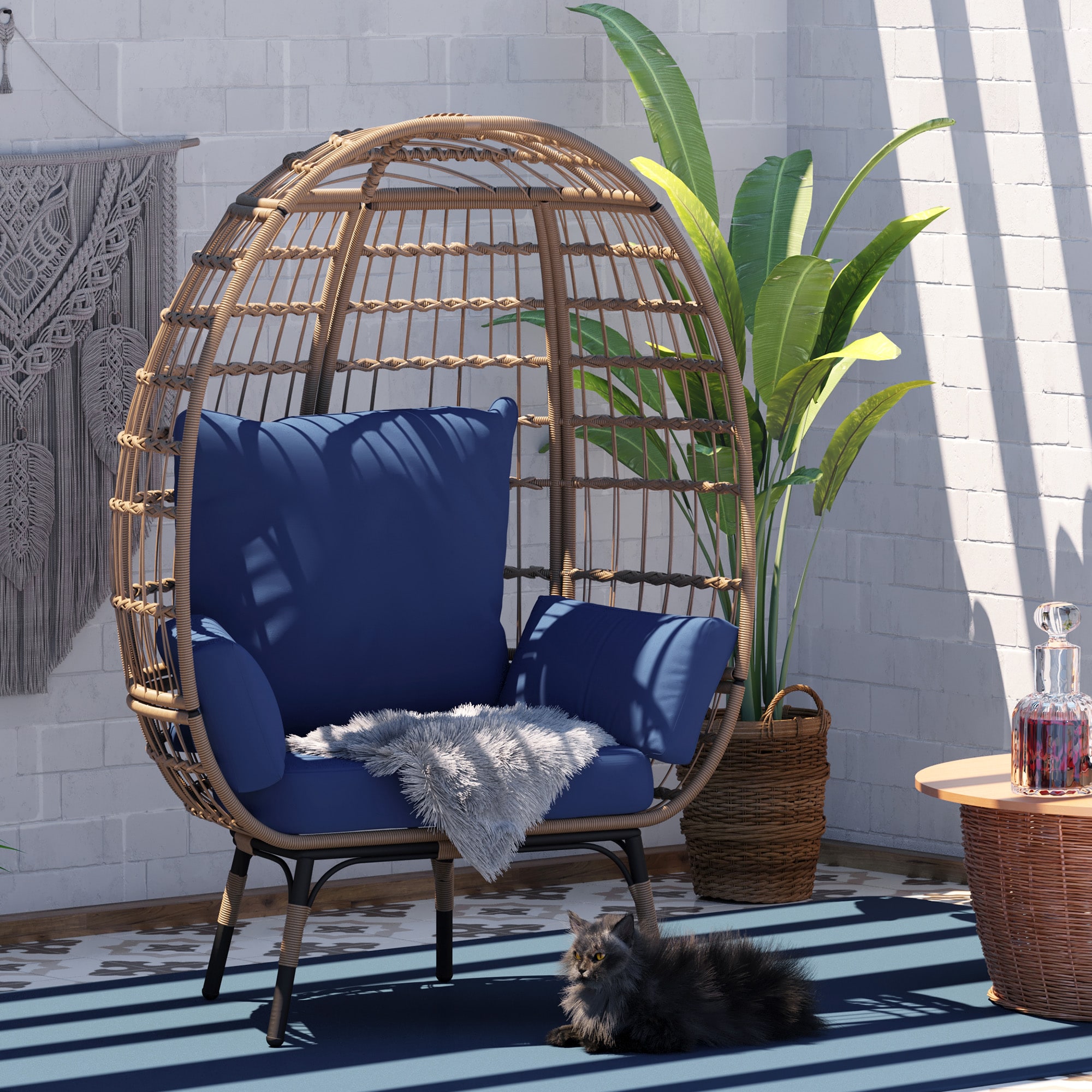 Metal lawn chairs online at lowes