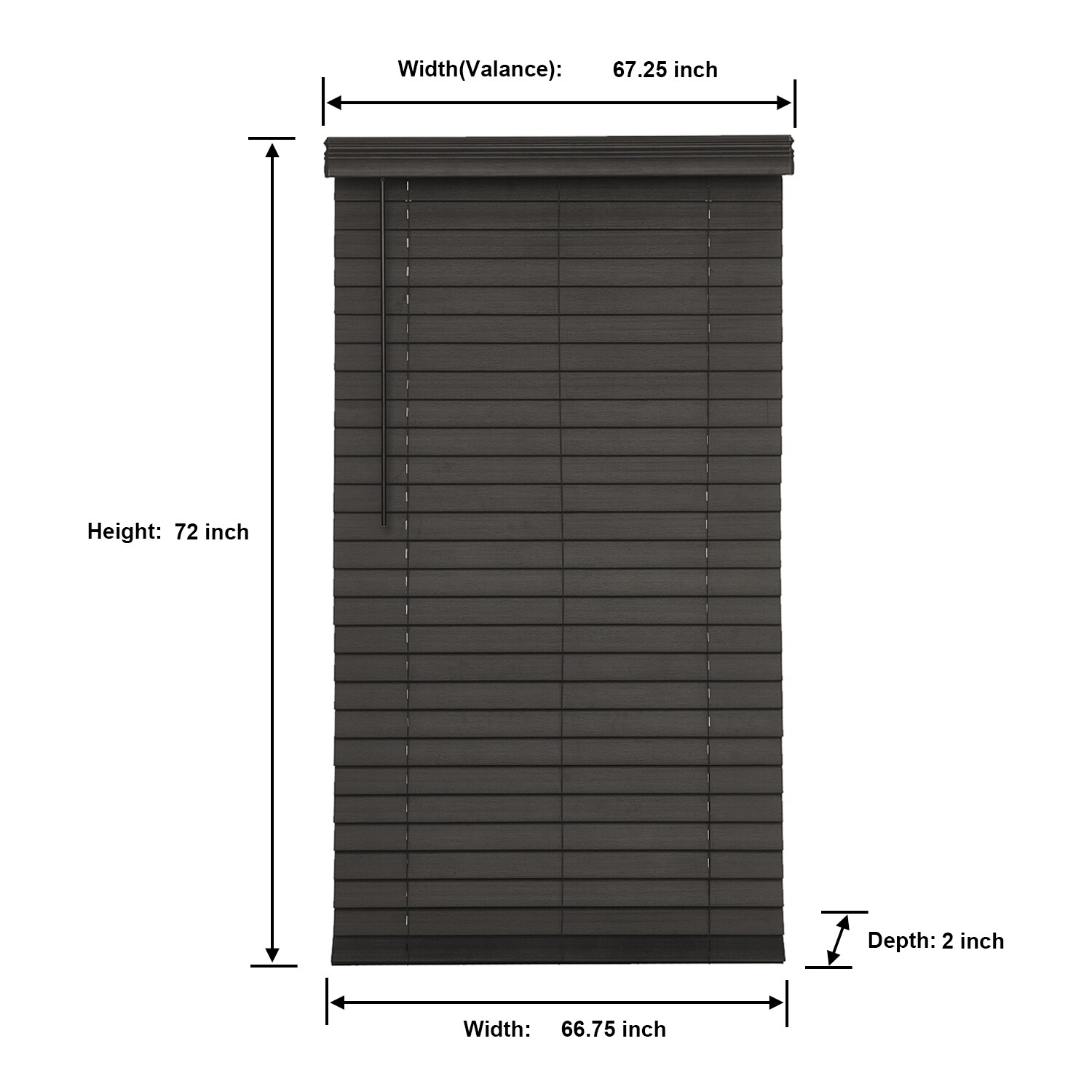 allen + roth DFHSD7272-66.75 blinds - View #7