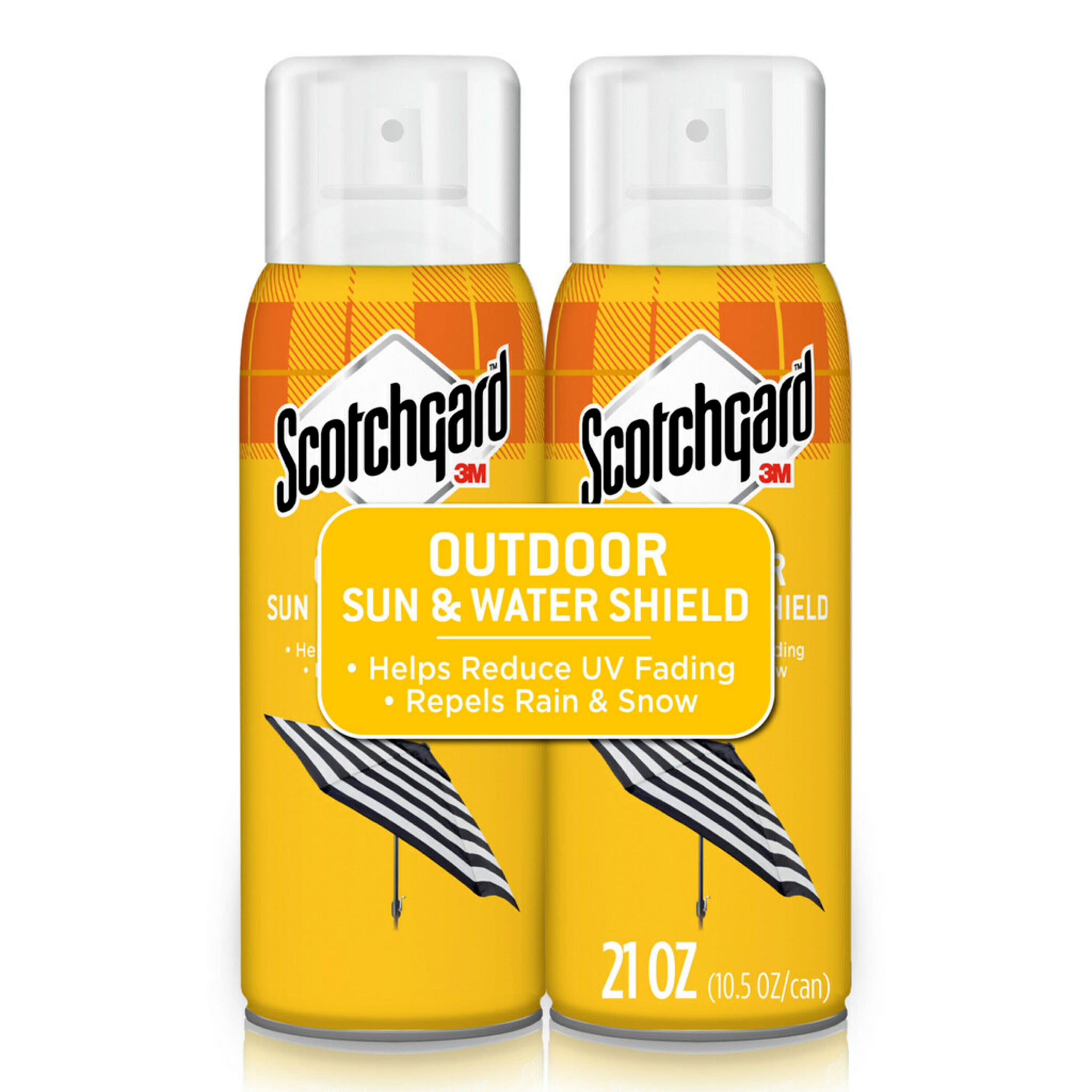 Scotchgard Outdoor Sun and Water Shield 21-oz Water Repellent Spray  (2-Pack) in the Furniture & Upholstery Cleaners department at